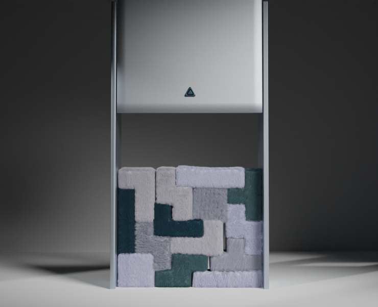 Art. "Tetris 23" — 3D, Анимация на Dprofile