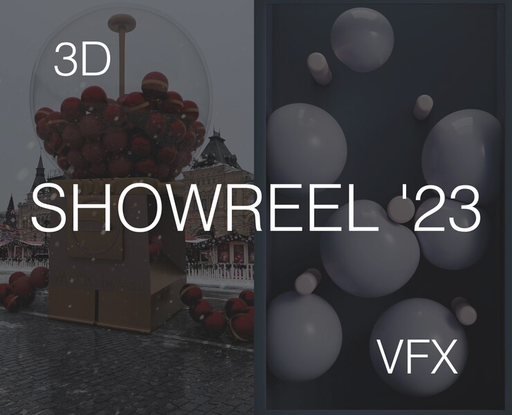 3D/VFX Showreel 2023 Morockov — 3D, Анимация на Dprofile