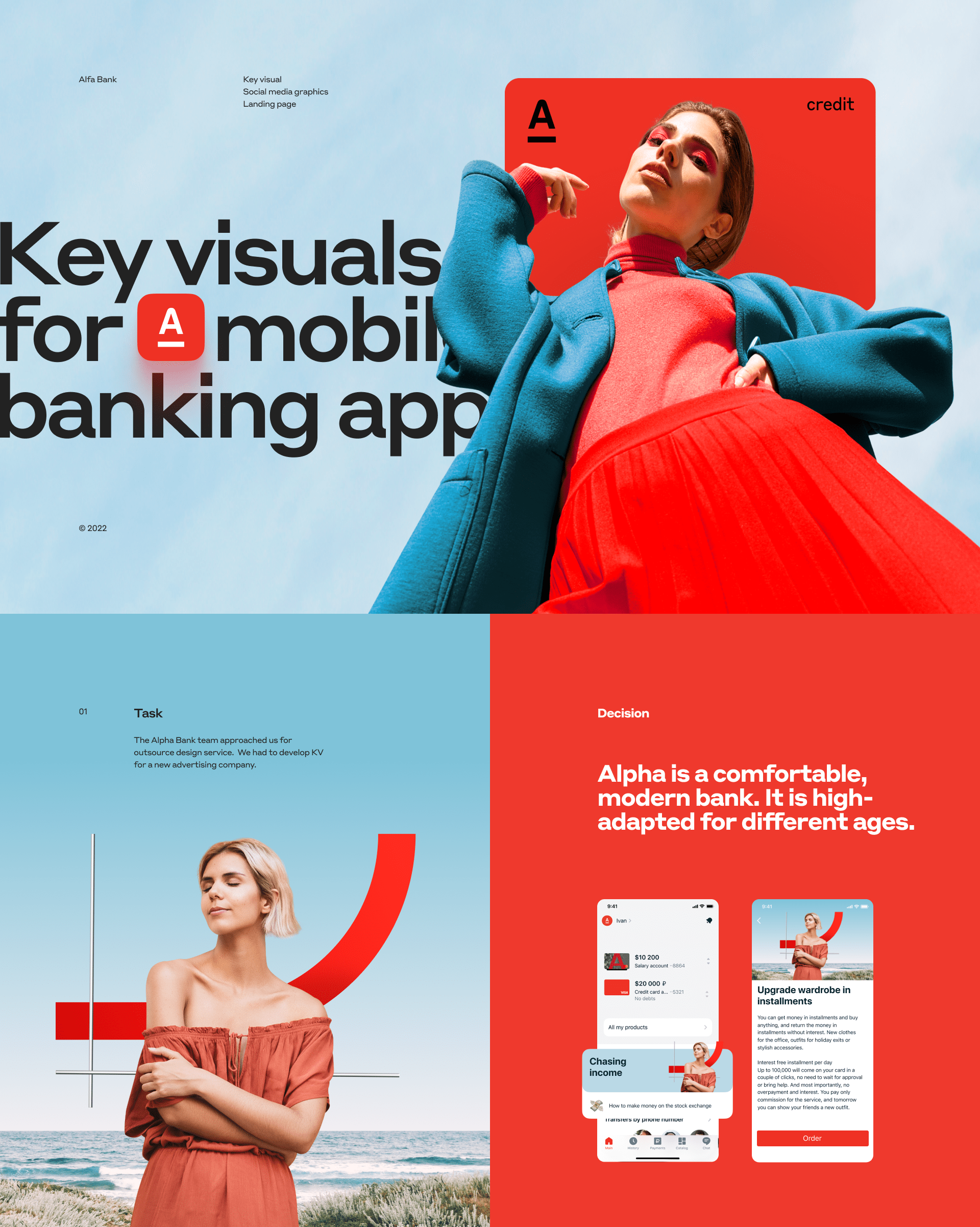 Alfabank digital communications — Изображение №1 — Графика на Dprofile