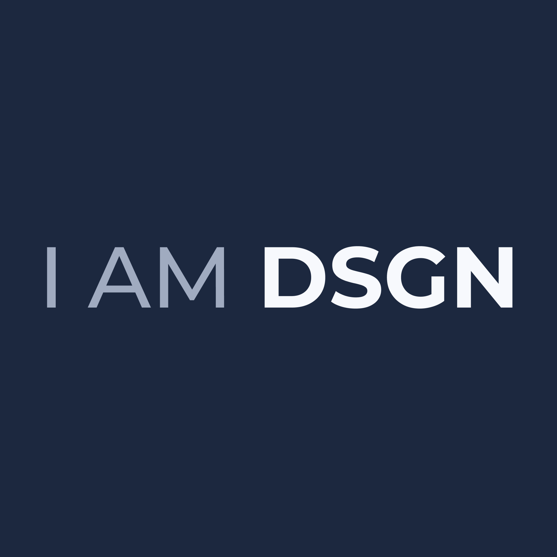 Аватар пользователя I AM DSGN