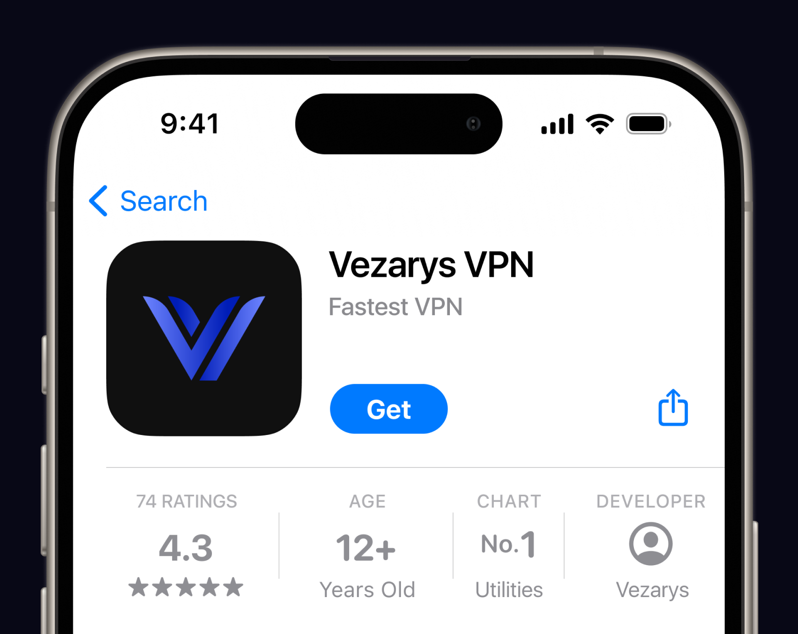 Vezarys VPN | VPN сервис — Изображение №3 — Брендинг на Dprofile