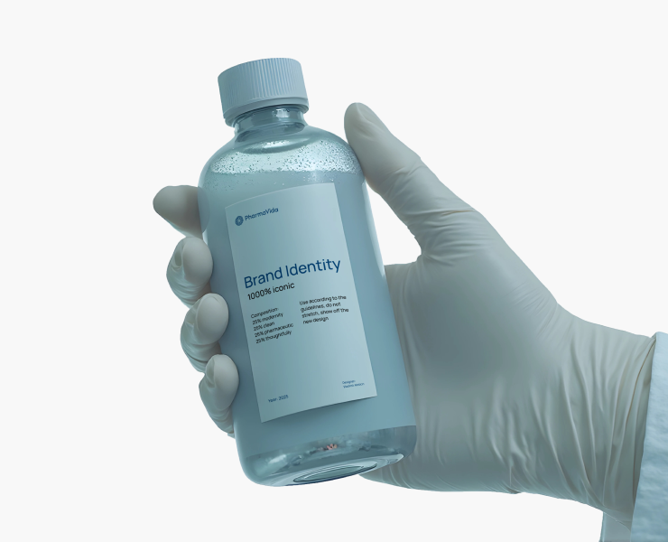 PharmaVida | Медицинские поставки — Брендинг на Dprofile