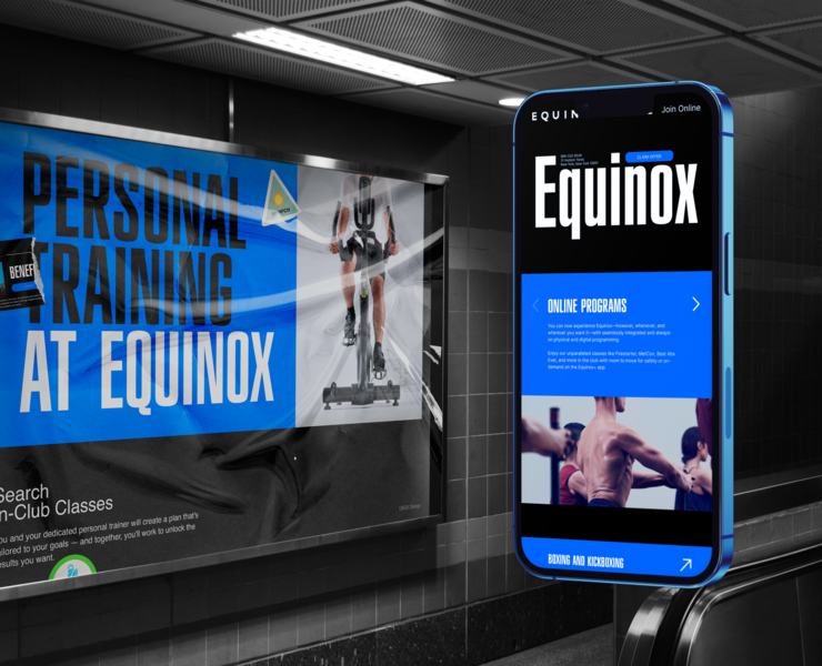 Corporate website — Redesign Sport Club Equinox — Интерфейсы, Брендинг на Dprofile