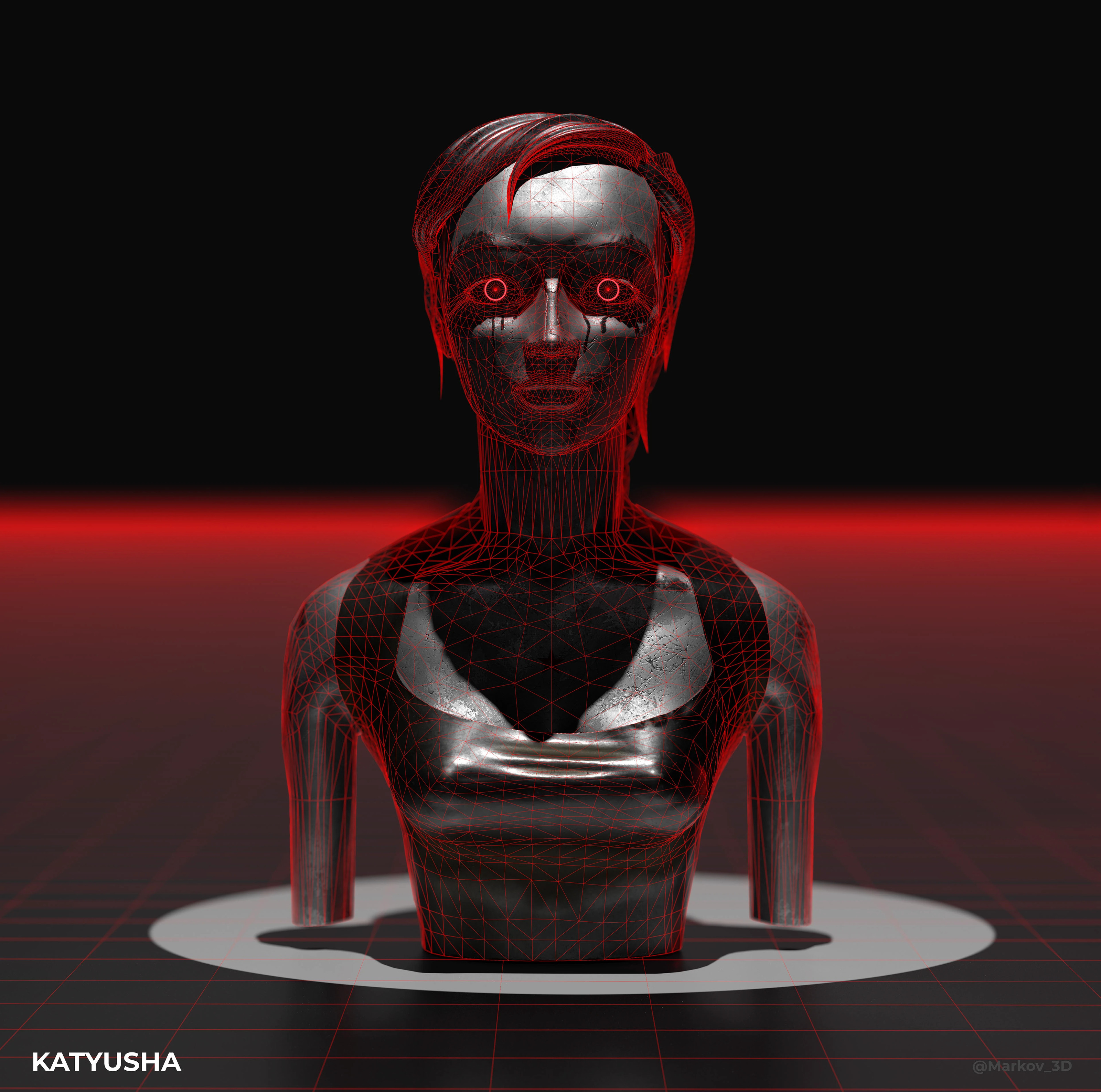 3D модель фантазийного советского робота — Изображение №11 — 3D на Dprofile