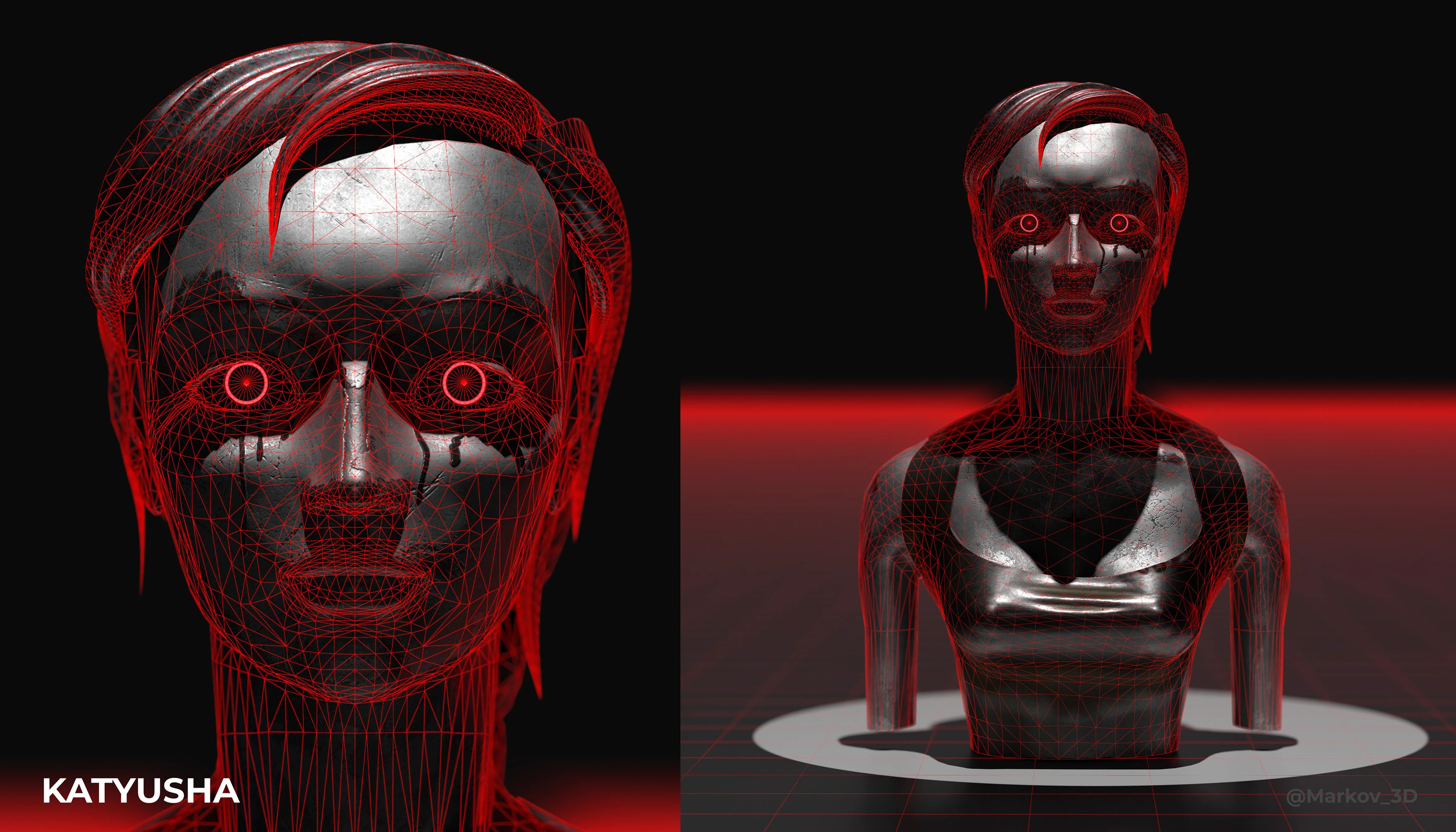 3D модель фантазийного советского робота — Изображение №10 — 3D на Dprofile