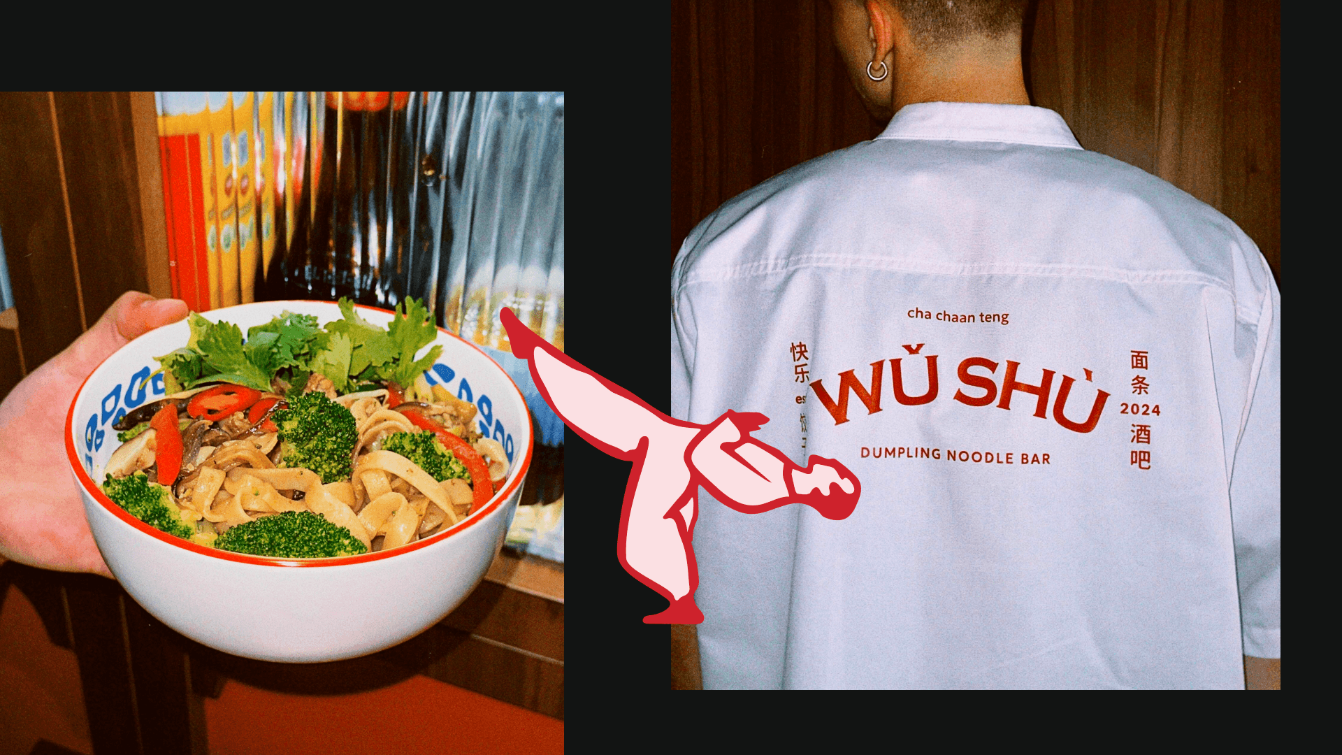 WǓ SHÙ | chinese dumpling noodle bar identity — Изображение №21 — Брендинг, Иллюстрация на Dprofile
