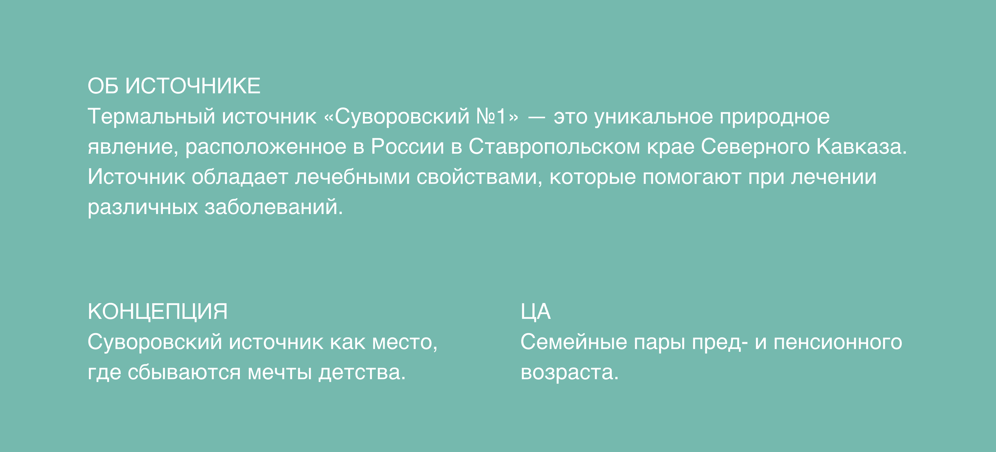 Айдентика для Суворовских термальных источников №1 — Изображение №2 — Брендинг, Графика на Dprofile