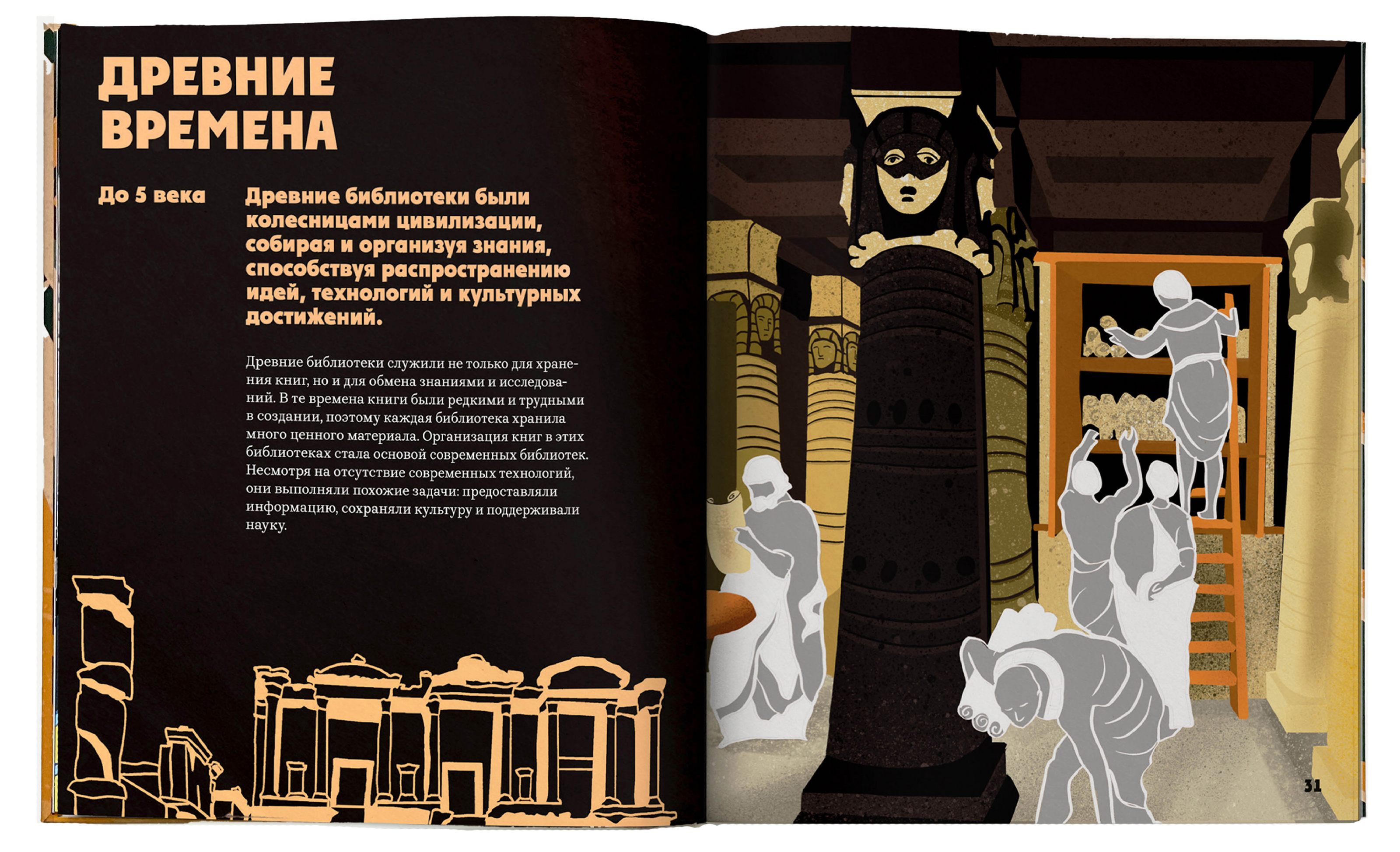 Хроники Библиотек: путешествие сквозь века и стены — Изображение №23 — Иллюстрация на Dprofile