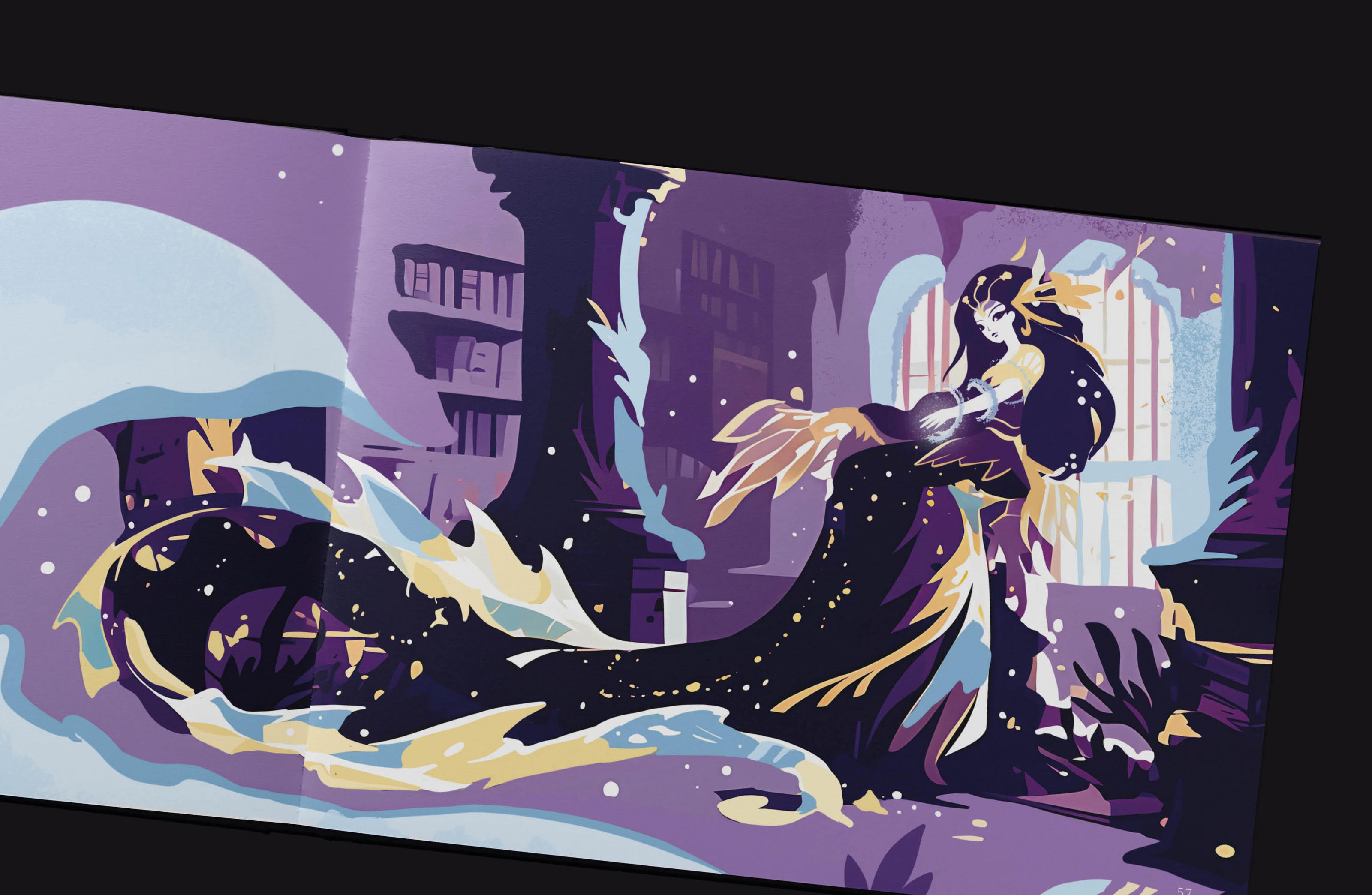 Иллюстрированная книга «Путешествие к истине» — Изображение №26 — Иллюстрация, Графика на Dprofile