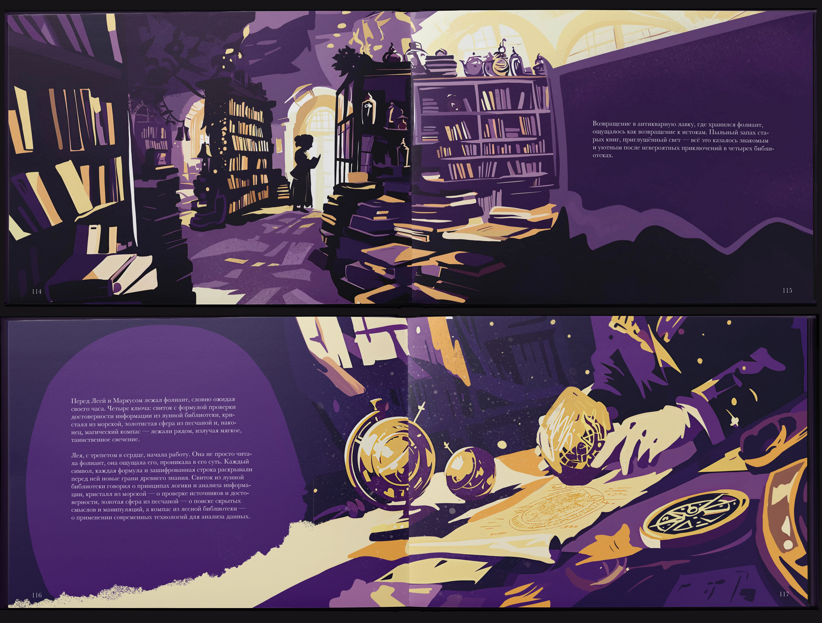 Иллюстрированная книга «Путешествие к истине» — Изображение №46 — Иллюстрация, Графика на Dprofile