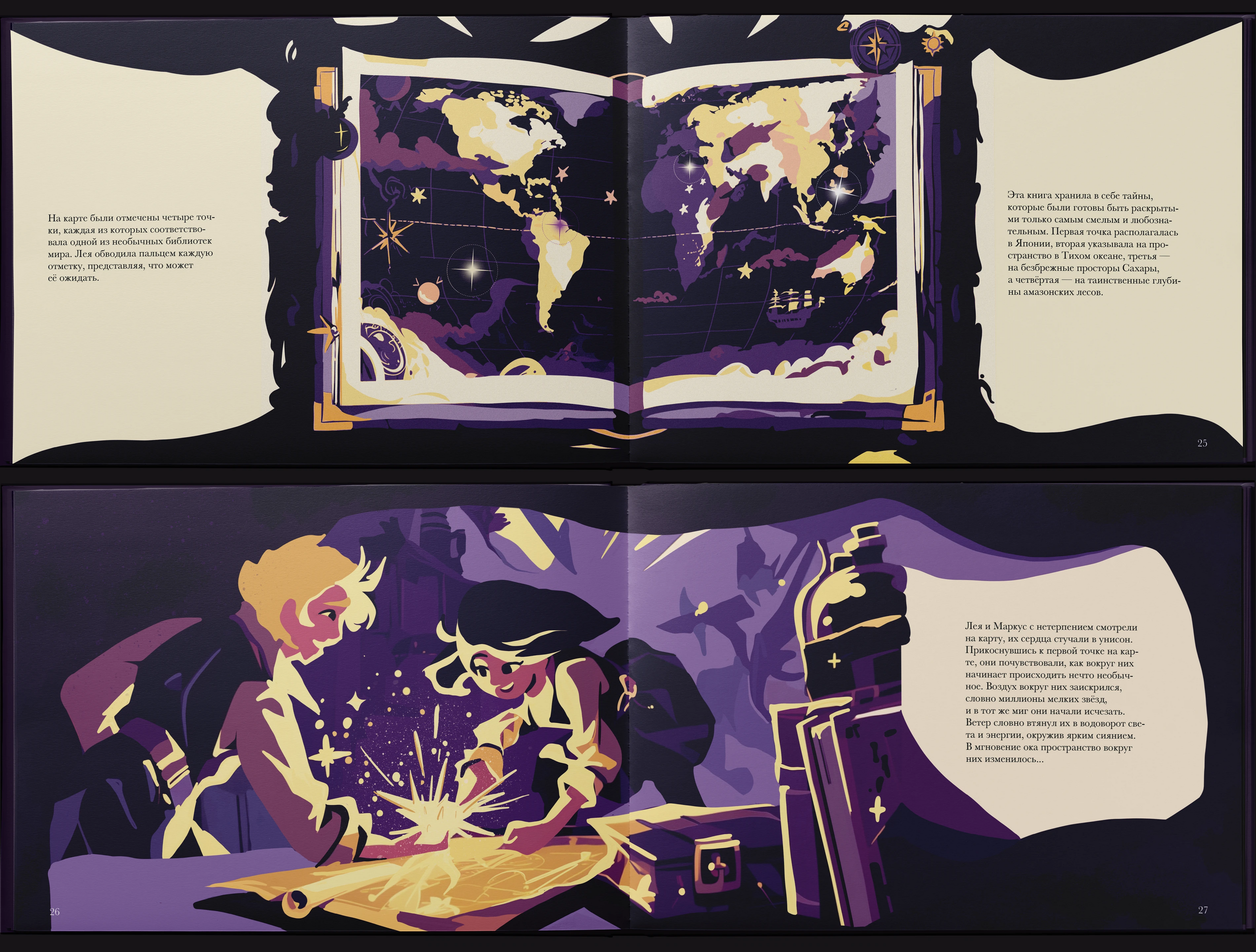 Иллюстрированная книга «Путешествие к истине» — Изображение №14 — Иллюстрация, Графика на Dprofile