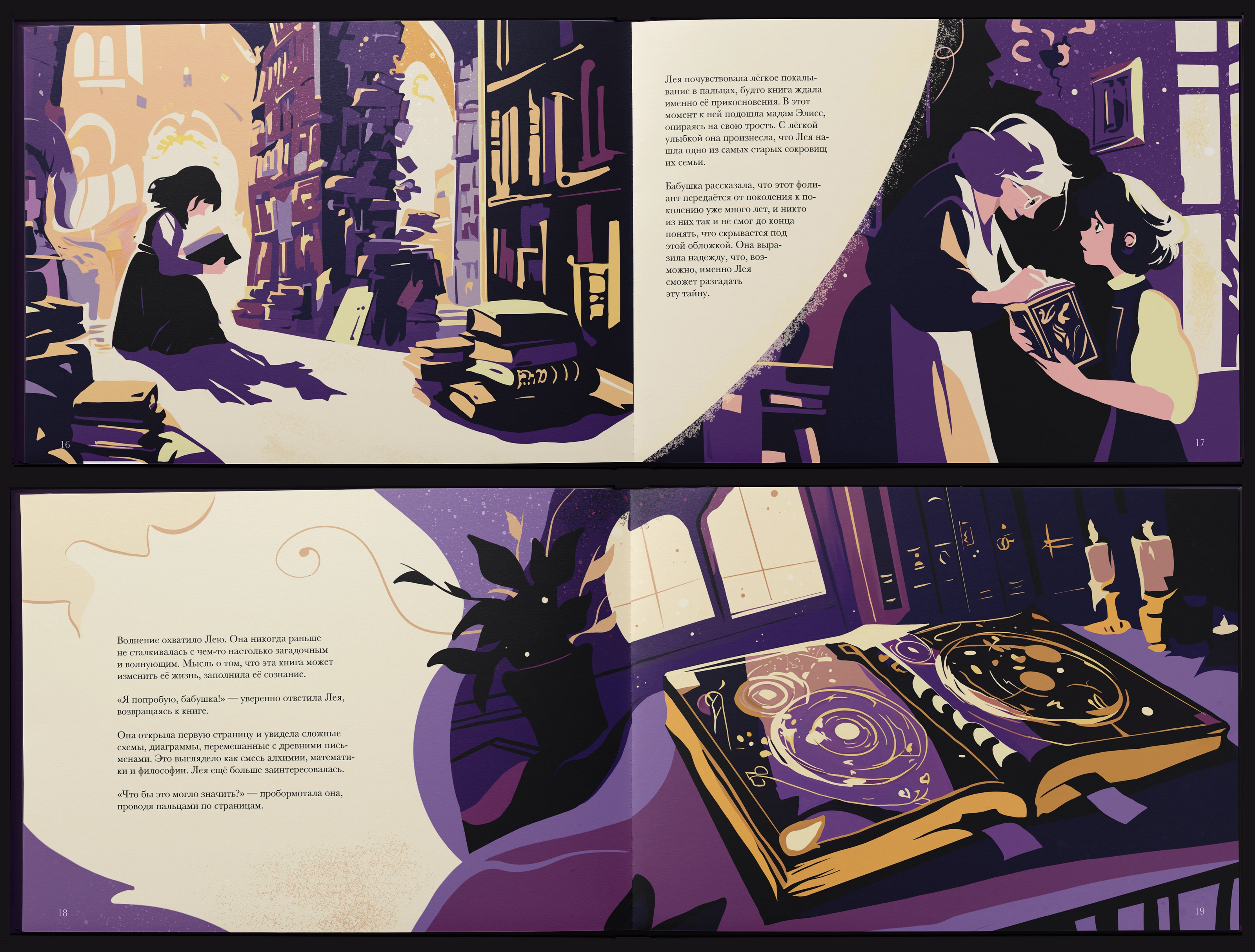 Иллюстрированная книга «Путешествие к истине» — Изображение №11 — Иллюстрация, Графика на Dprofile