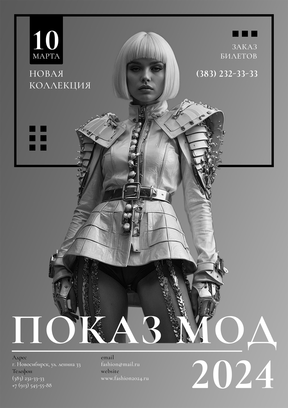 Fashion poster: Poster design — Изображение №1 — Графика, Маркетинг на Dprofile