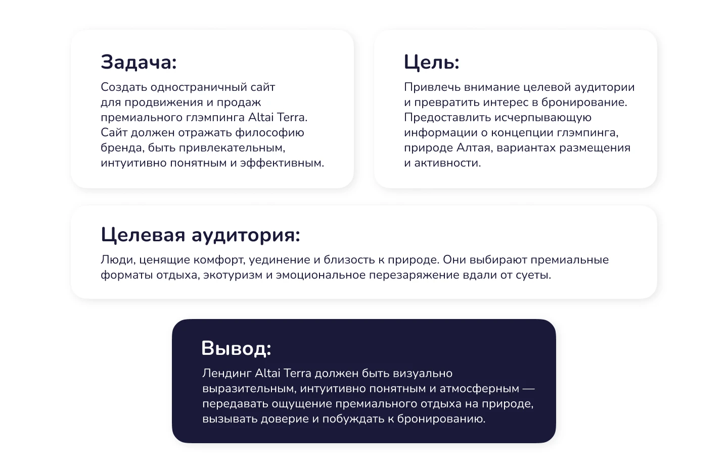 Лендинг для глэмпинга — Изображение №2 — Интерфейсы на Dprofile