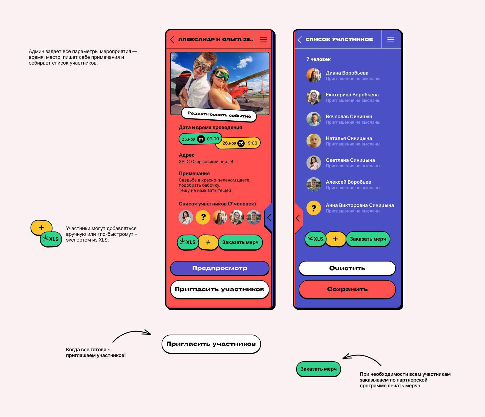 Party ID - приложение для вечеринок — Изображение №9 — Интерфейсы, Графика на Dprofile