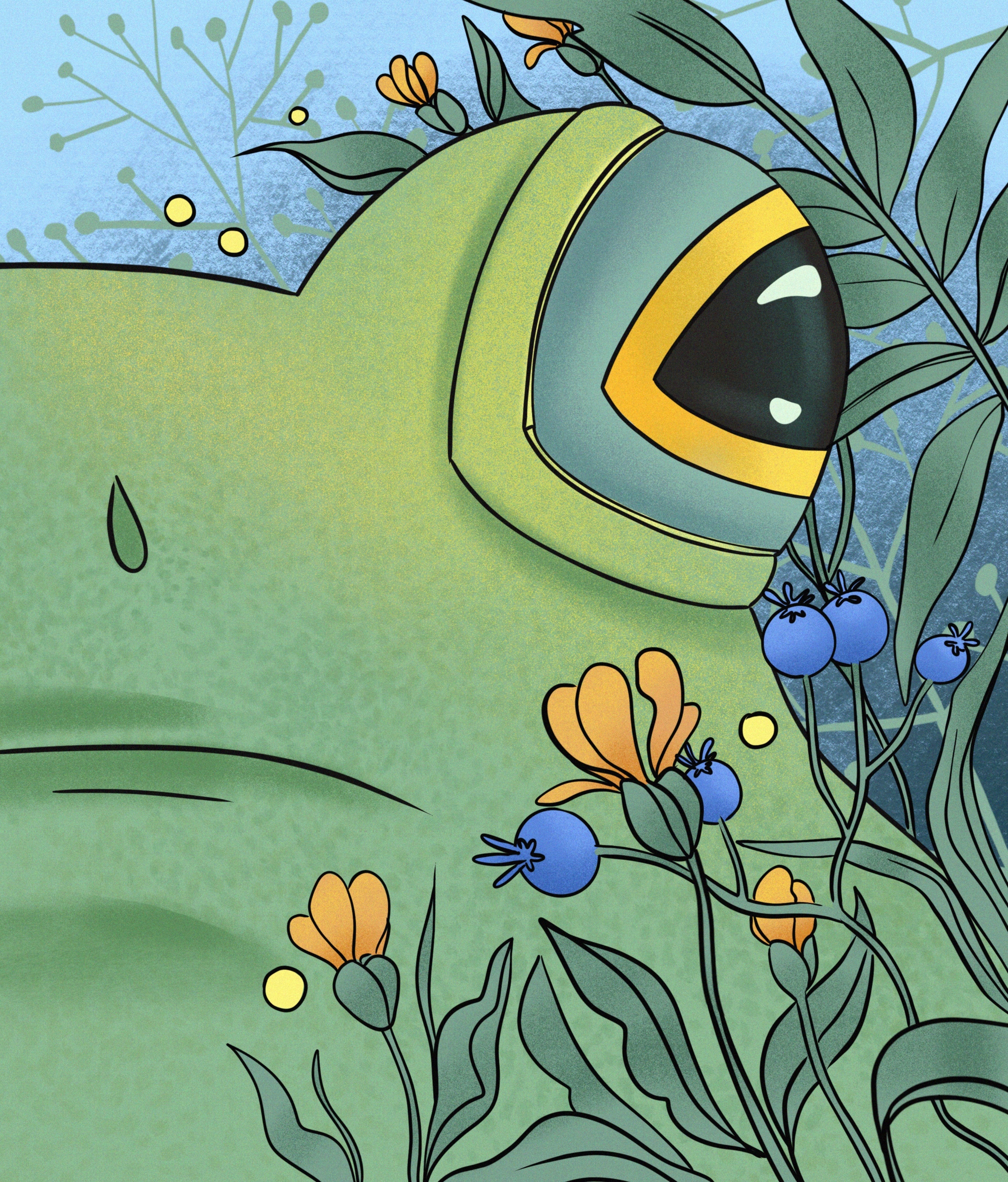 Лягушки | серия иллюстраций — Изображение №14 — Иллюстрация на Dprofile