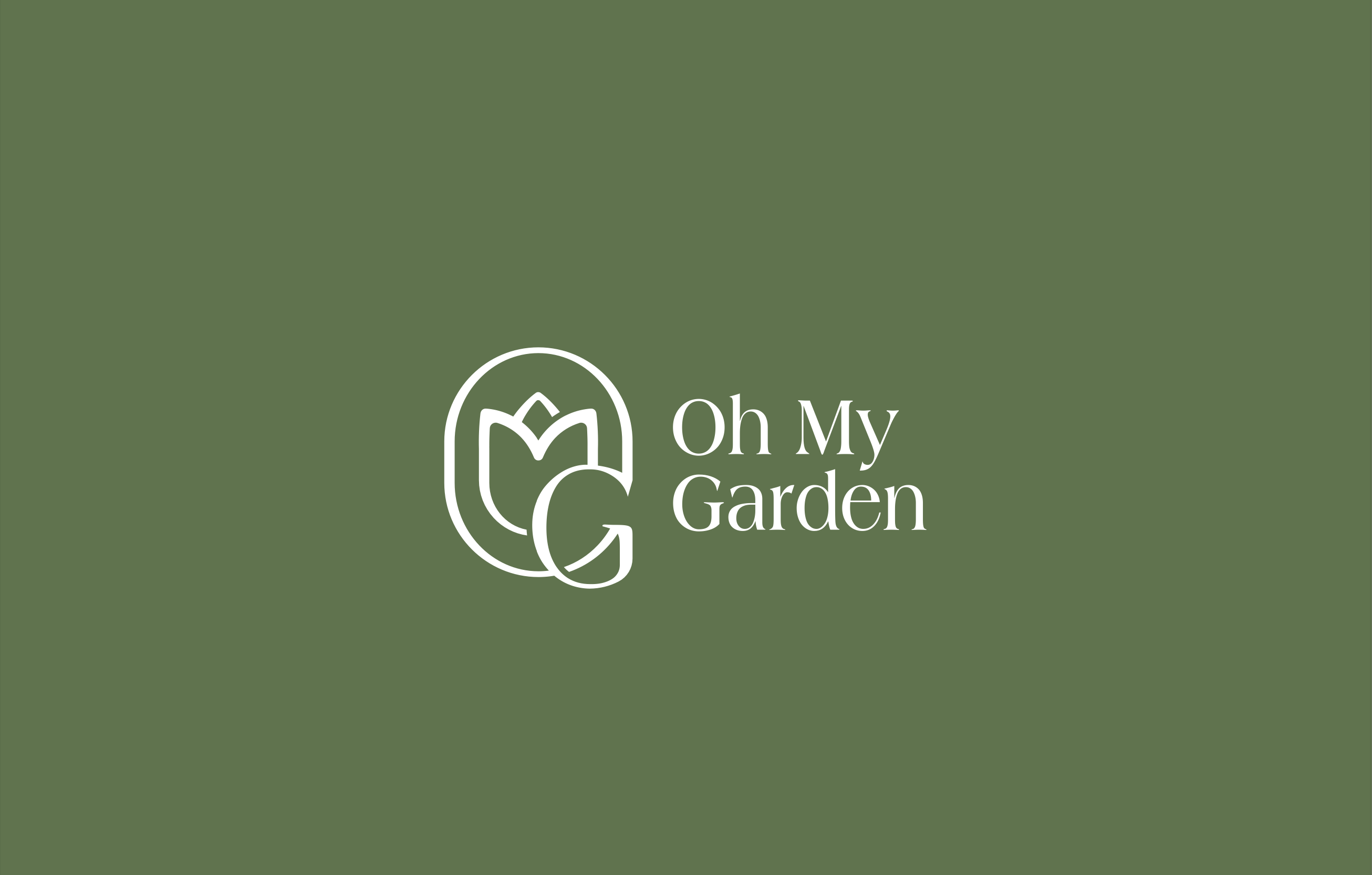 Oh My Garden, студия флористики и декора — Изображение №1 — Брендинг на Dprofile