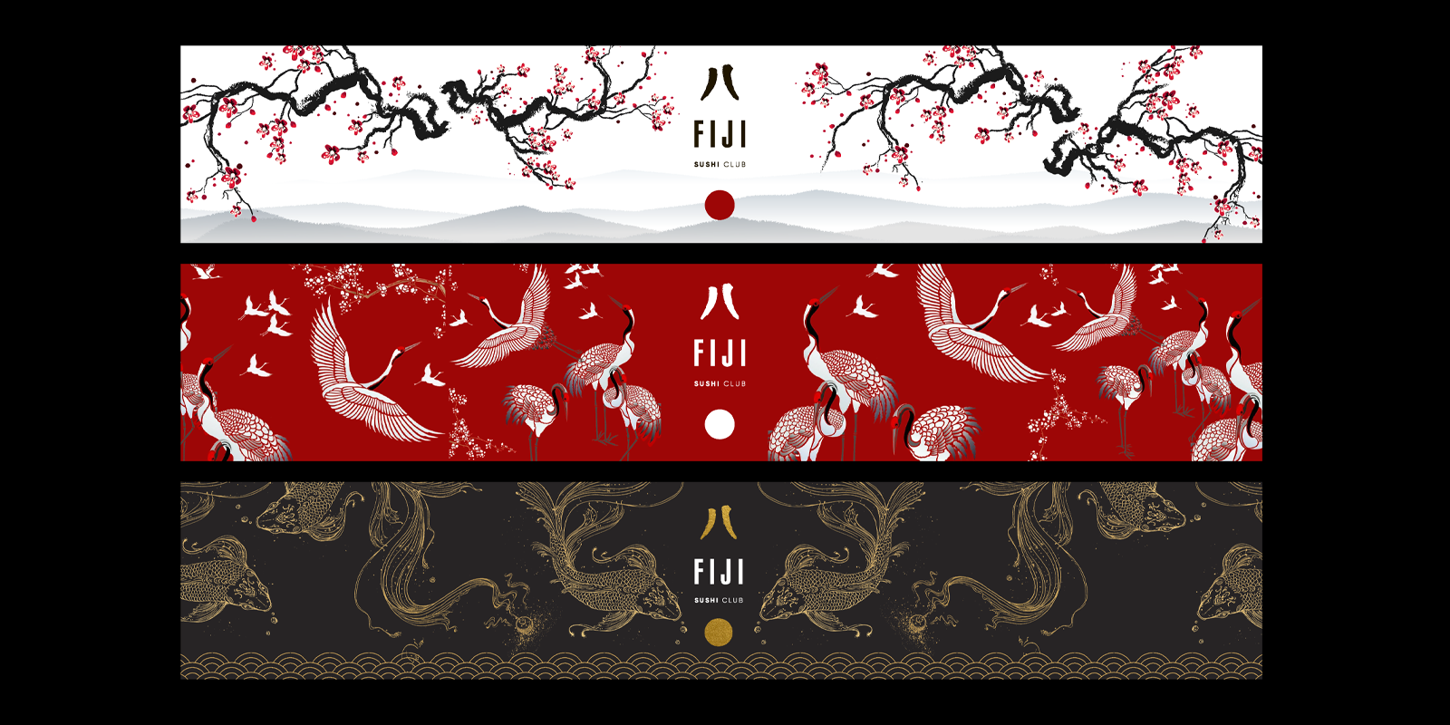 Брендинг доставки суши / FIJI Sushi Club — Изображение №6 — Брендинг на Dprofile