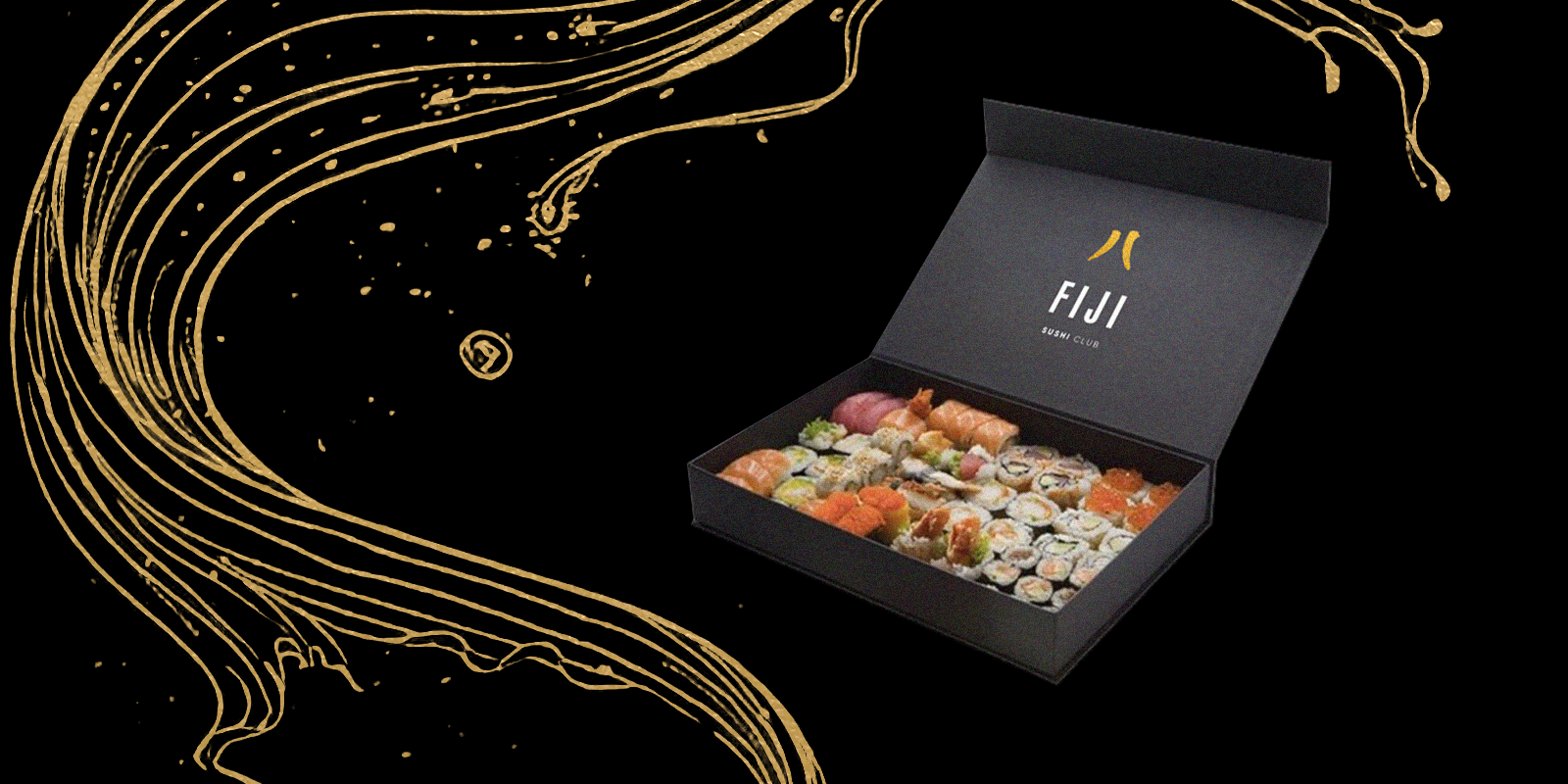Брендинг доставки суши / FIJI Sushi Club — Изображение №1 — Брендинг на Dprofile