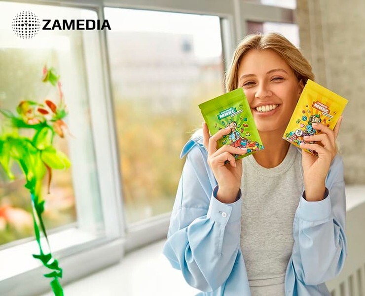 Дизайн упаковки микса Мармеладыч — Кейс агентства ZAMEDIA на Dprofile
