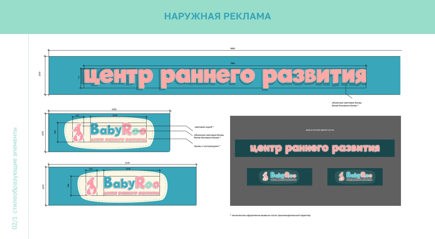 Фирменный стиль центра раннего развития BabyRoo — ZAMEDIA — Изображение №12 — Брендинг, Графика на Dprofile