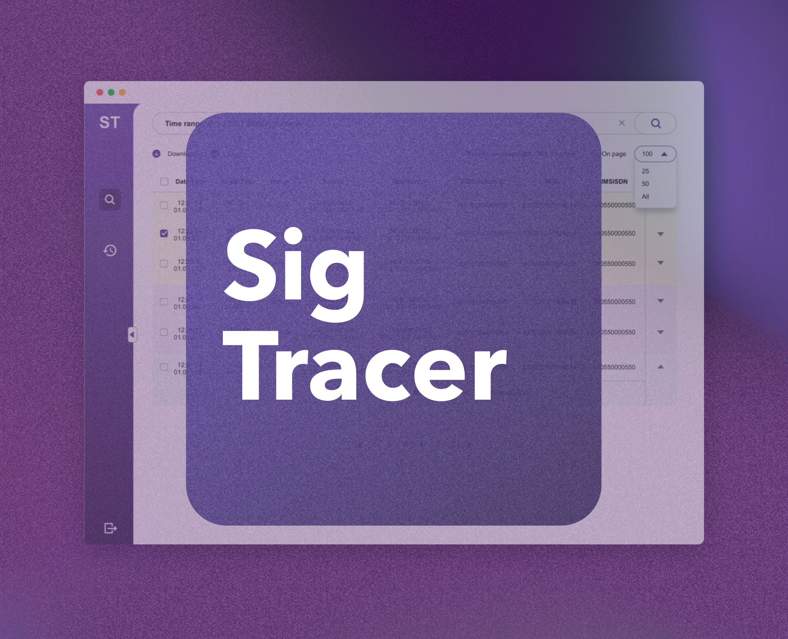 Sig Tracer — Интерфейсы на Dprofile