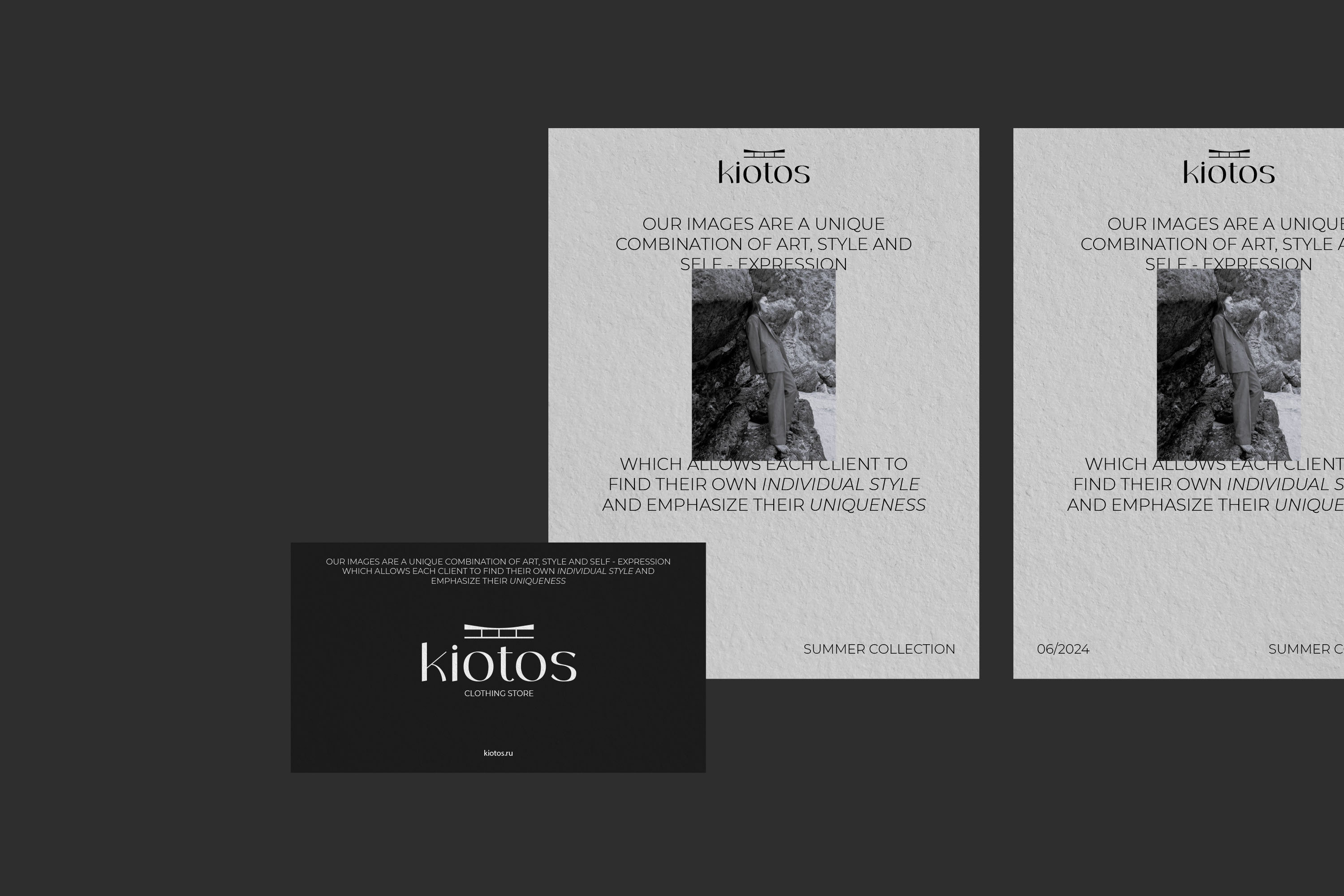 kiotos | фирменный стиль бренда одежды — Изображение №10 — Брендинг на Dprofile