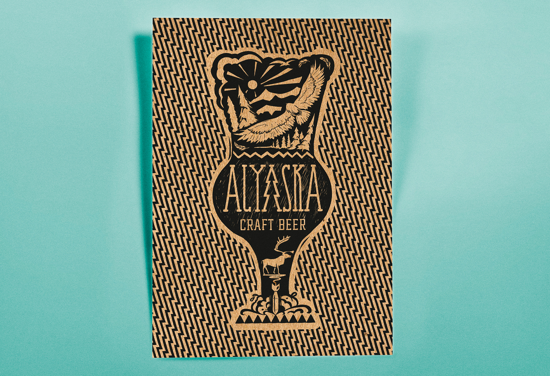 ALYASKA BAR — Изображение №7 — Брендинг, Иллюстрация на Dprofile