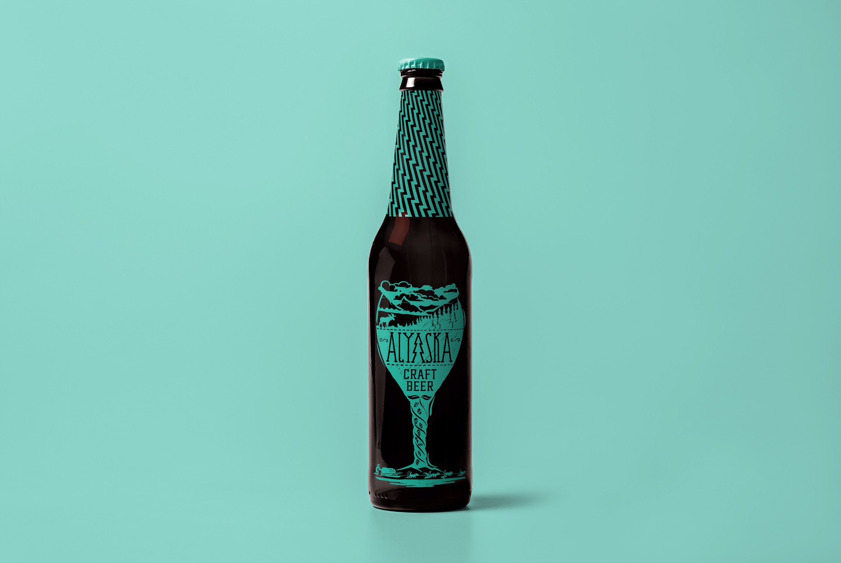 ALYASKA BAR — Изображение №10 — Брендинг, Иллюстрация на Dprofile