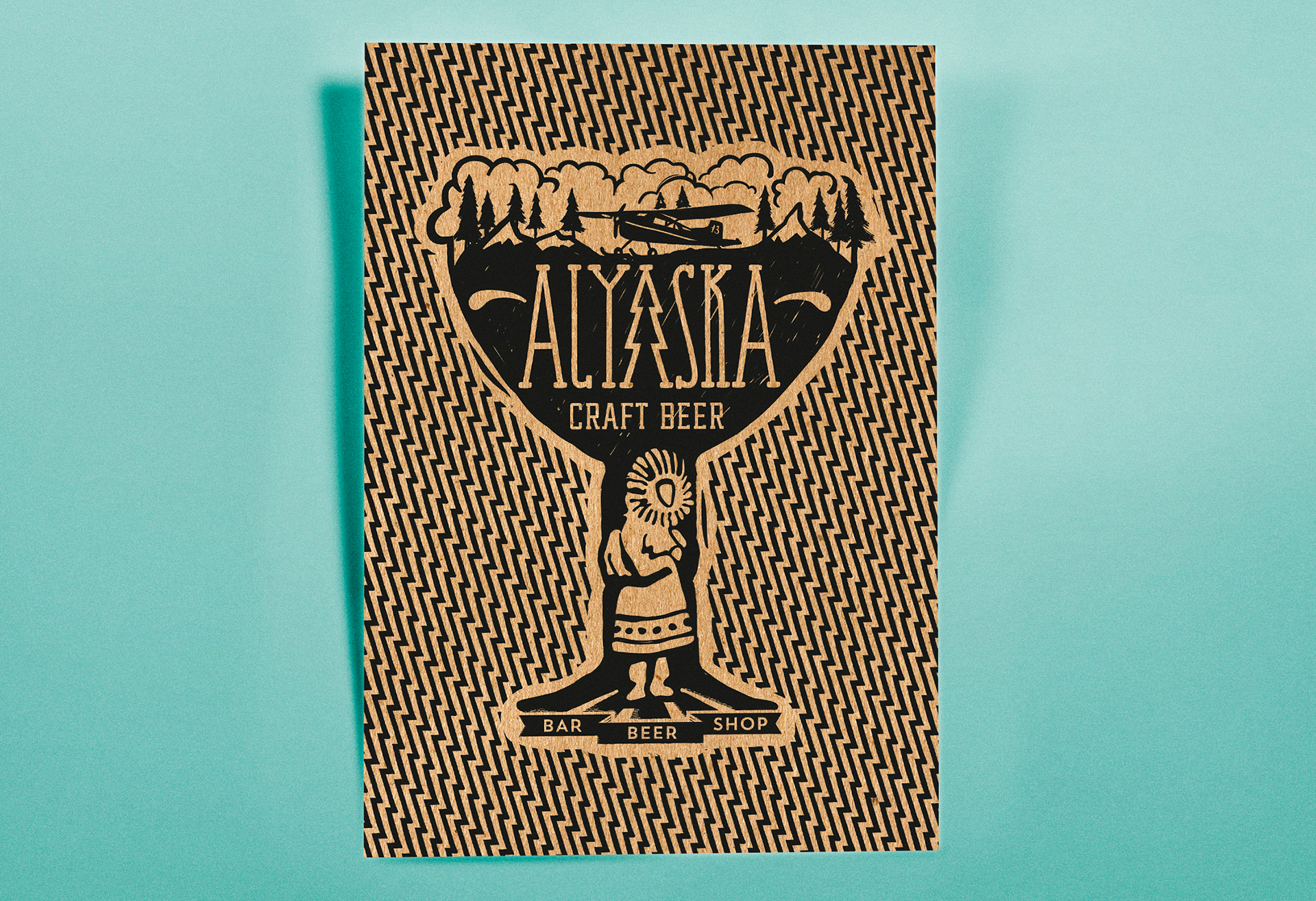 ALYASKA BAR — Изображение №9 — Брендинг, Иллюстрация на Dprofile