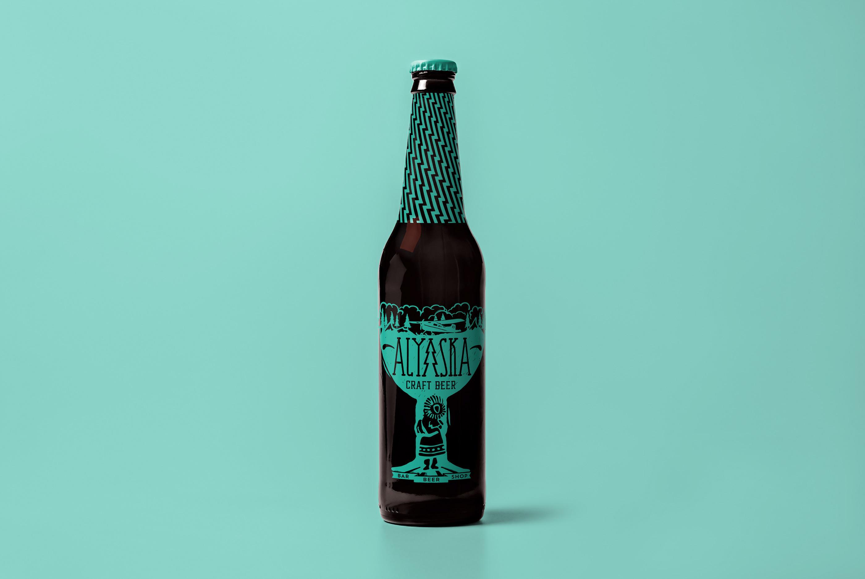 ALYASKA BAR — Изображение №8 — Брендинг, Иллюстрация на Dprofile