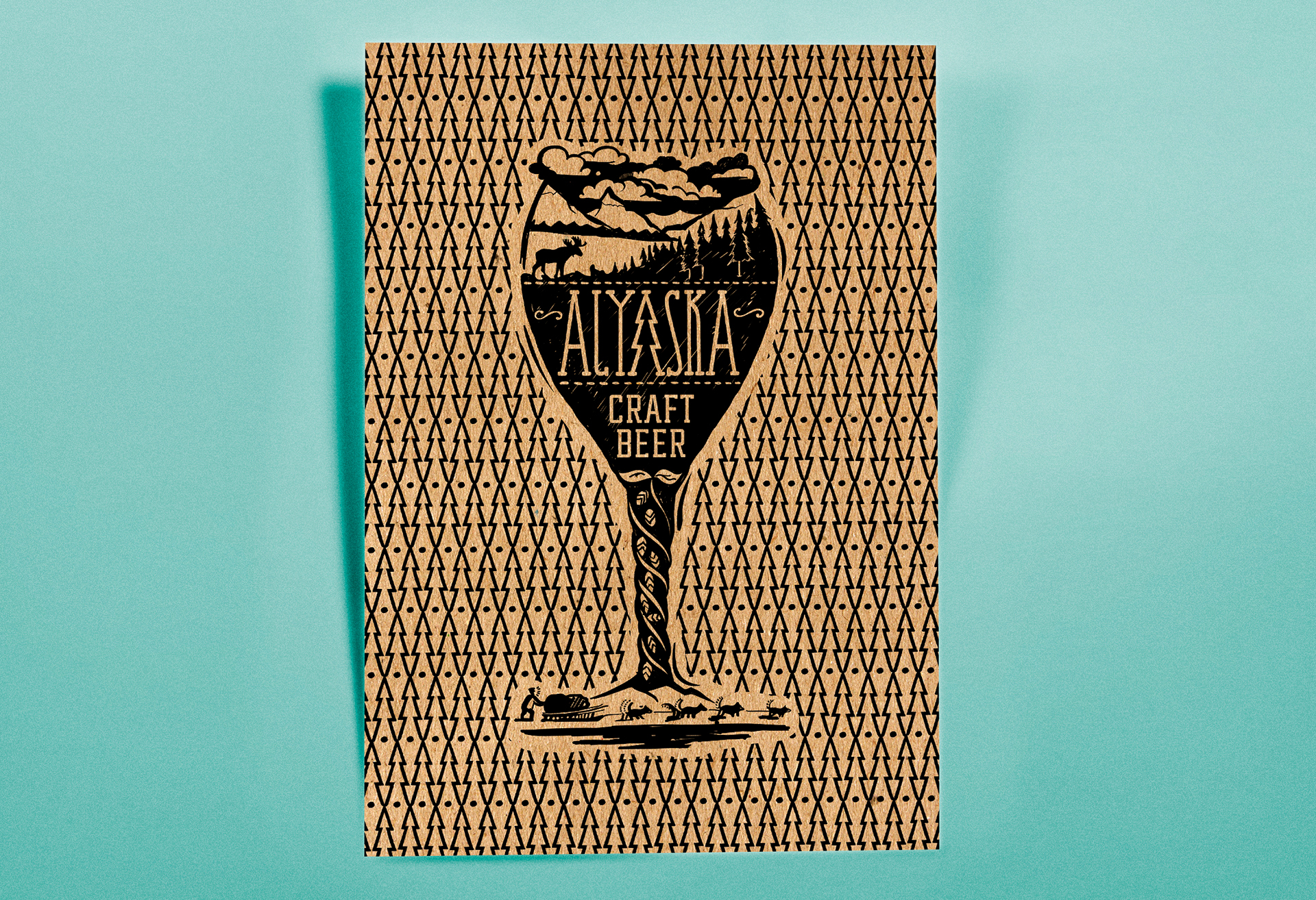 ALYASKA BAR — Изображение №11 — Брендинг, Иллюстрация на Dprofile