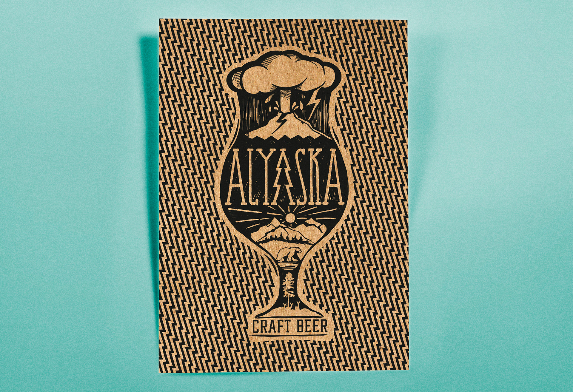 ALYASKA BAR — Изображение №13 — Брендинг, Иллюстрация на Dprofile