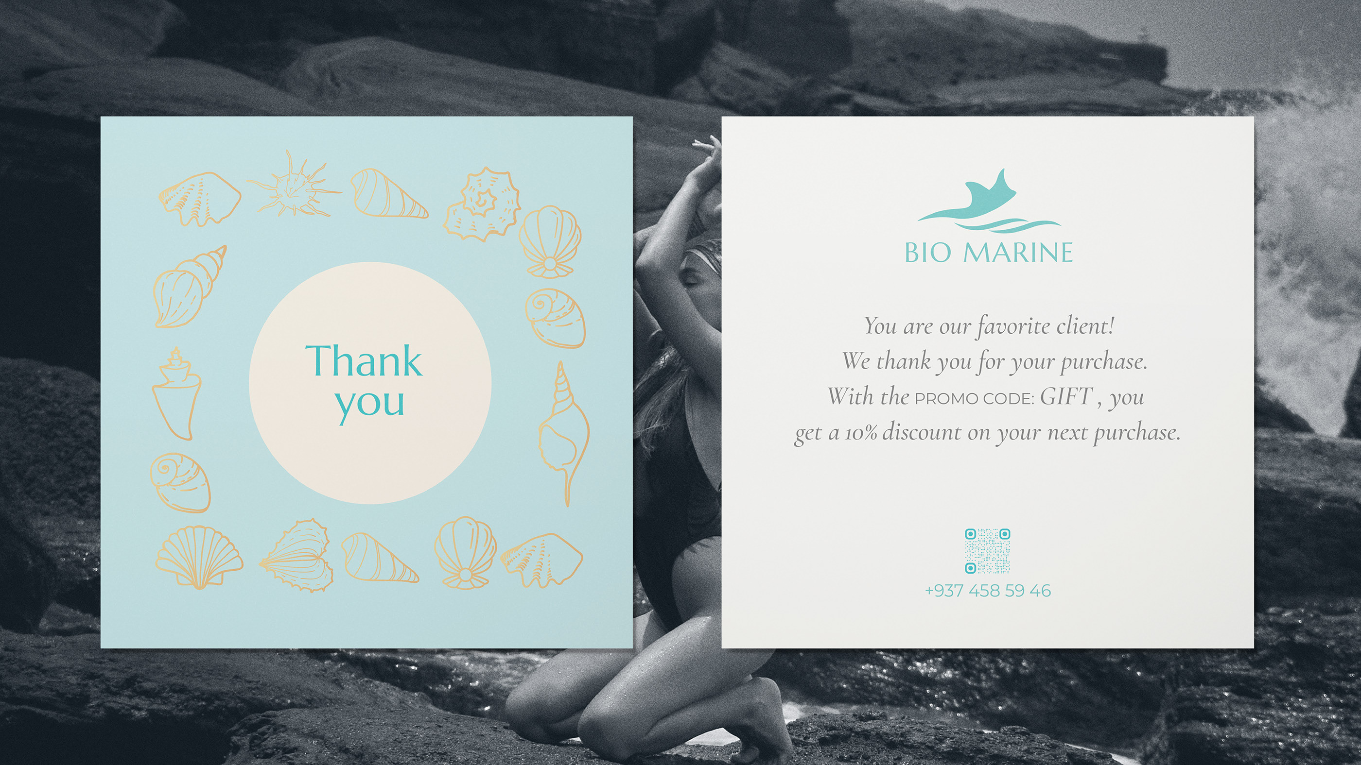 Фирменный стиль бренда косметики Bio Marine — Изображение №14 — Брендинг, Графика на Dprofile