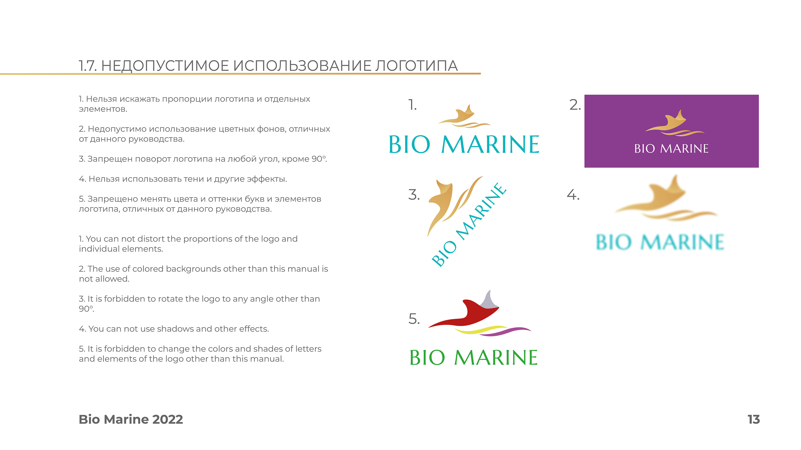 Фирменный стиль бренда косметики Bio Marine — Изображение №32 — Брендинг, Графика на Dprofile