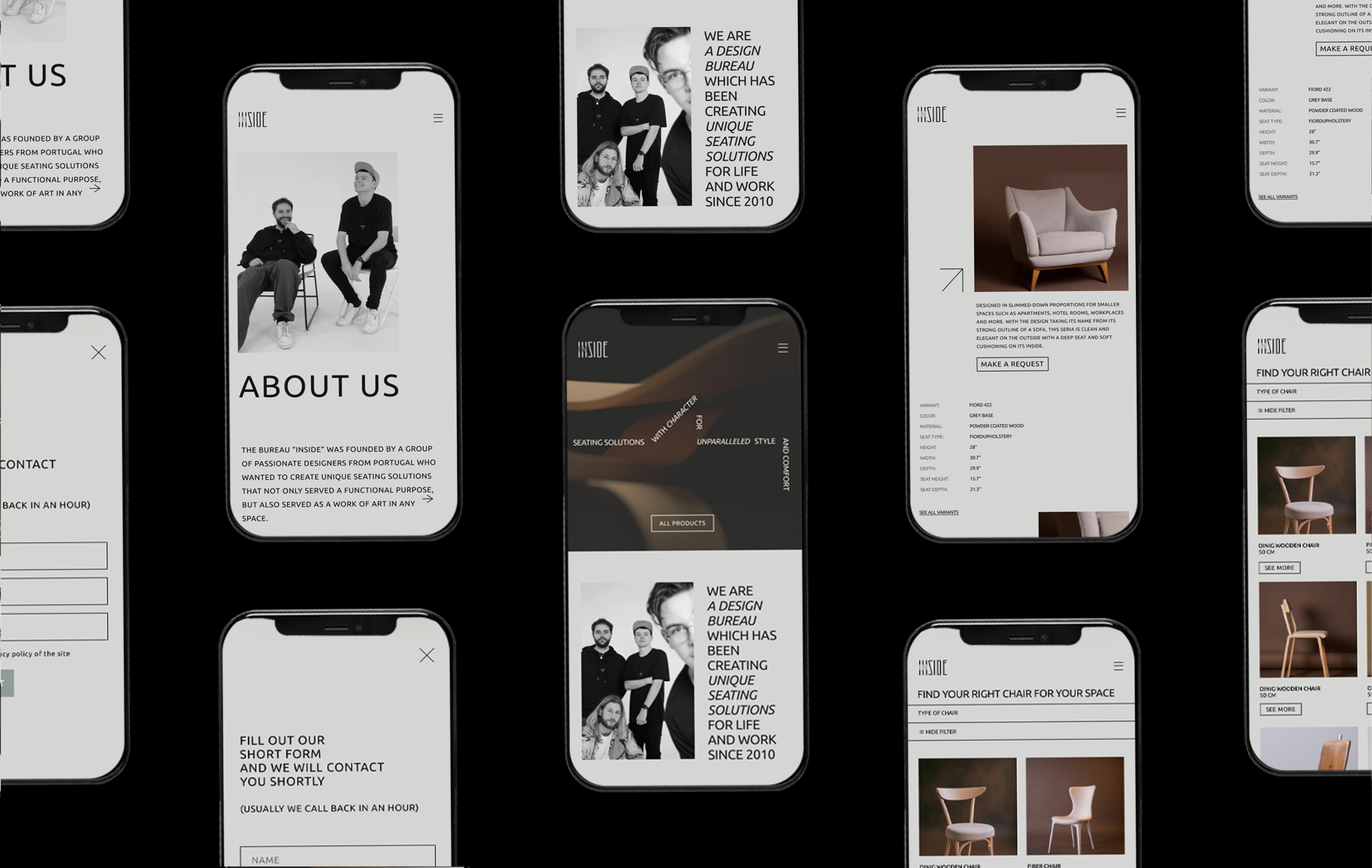 Design Bureau Inside Brand Identity & Website — Изображение №17 — Брендинг на Dprofile