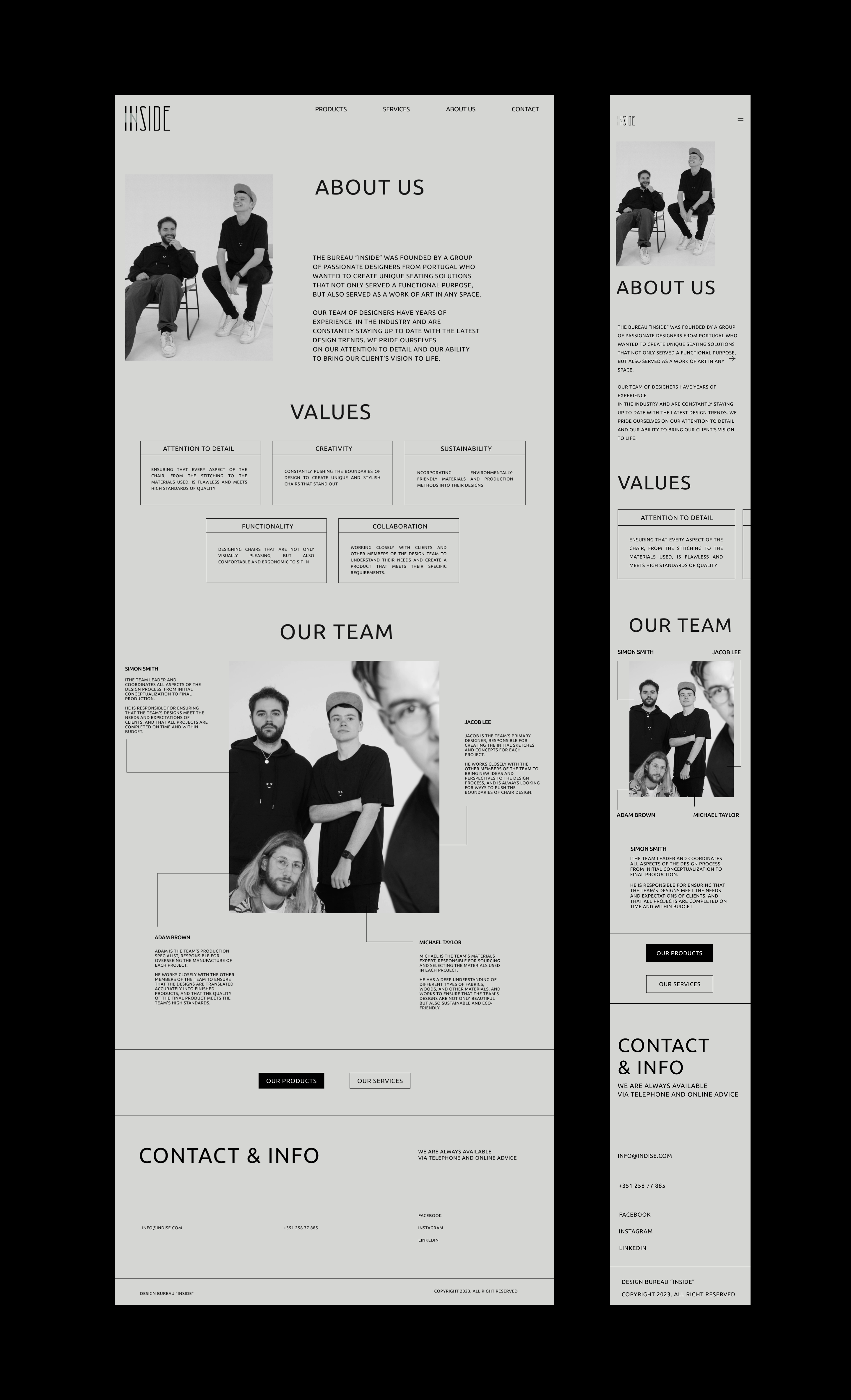Design Bureau Inside Brand Identity & Website — Изображение №15 — Брендинг на Dprofile