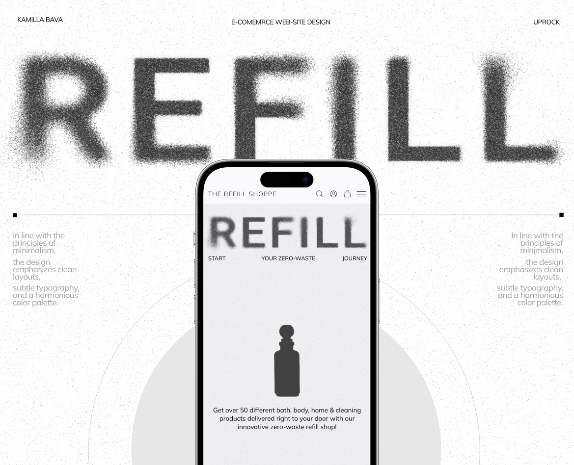 Интернет-магазин Refill на Dprofile