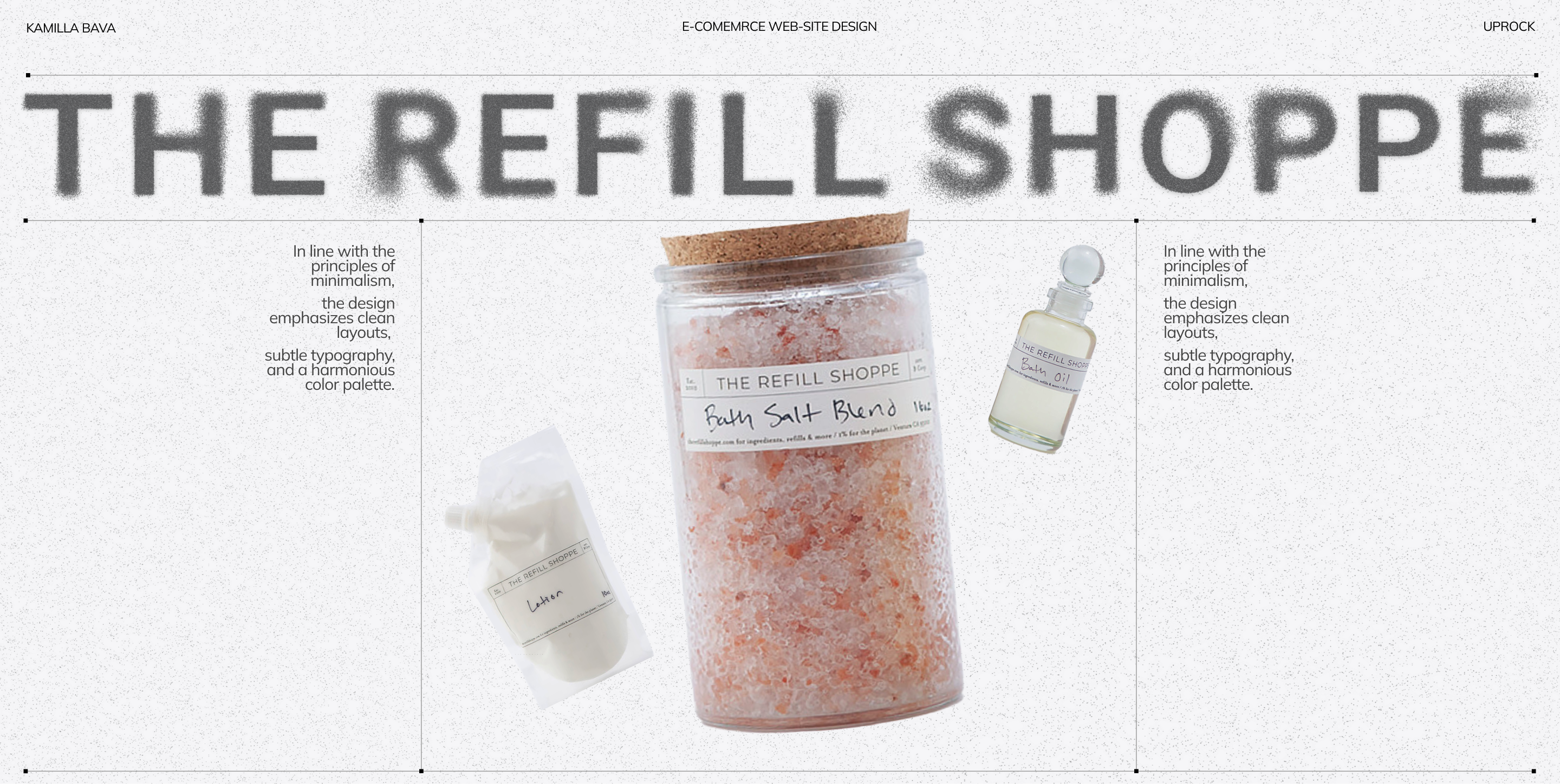 Интернет-магазин Refill — Изображение №1 — Интерфейсы на Dprofile