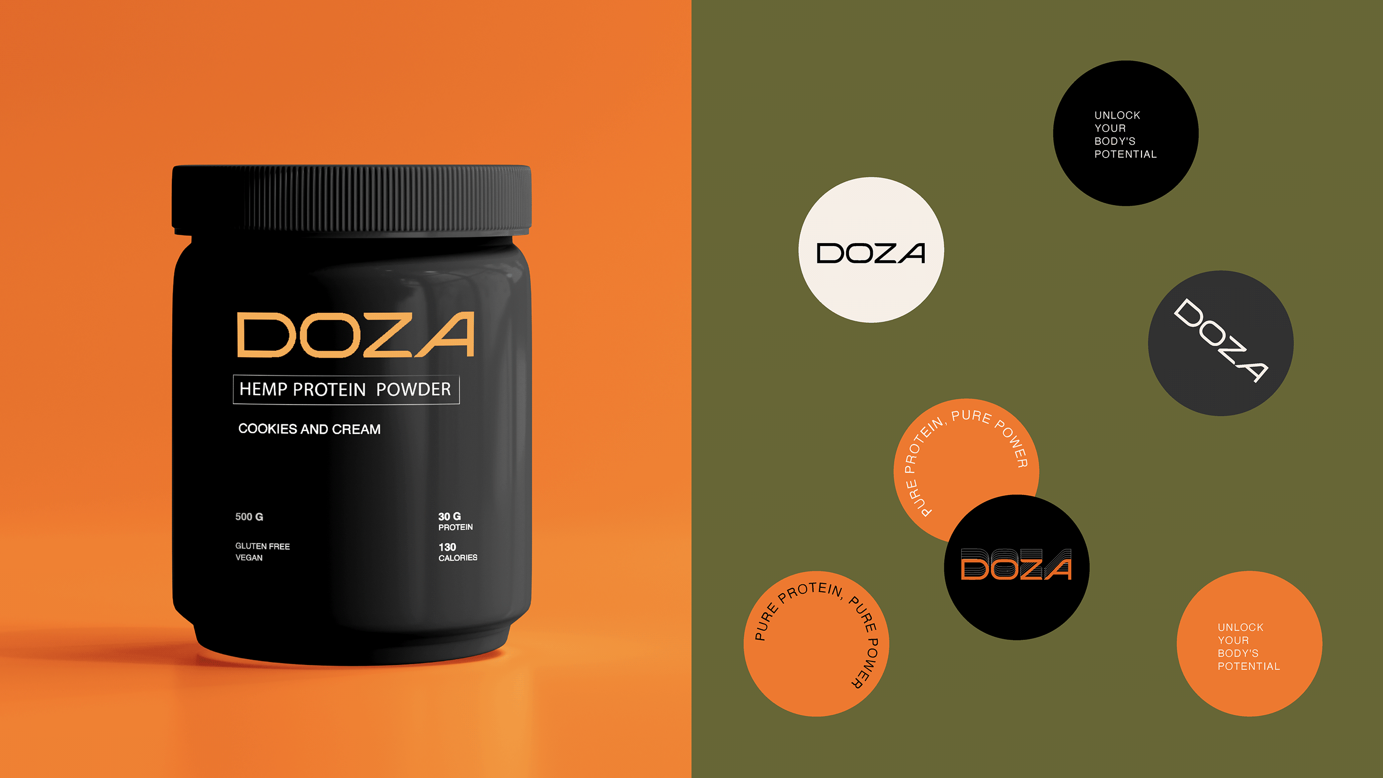 DOZA. Logo and identity — Изображение №7 — Брендинг на Dprofile