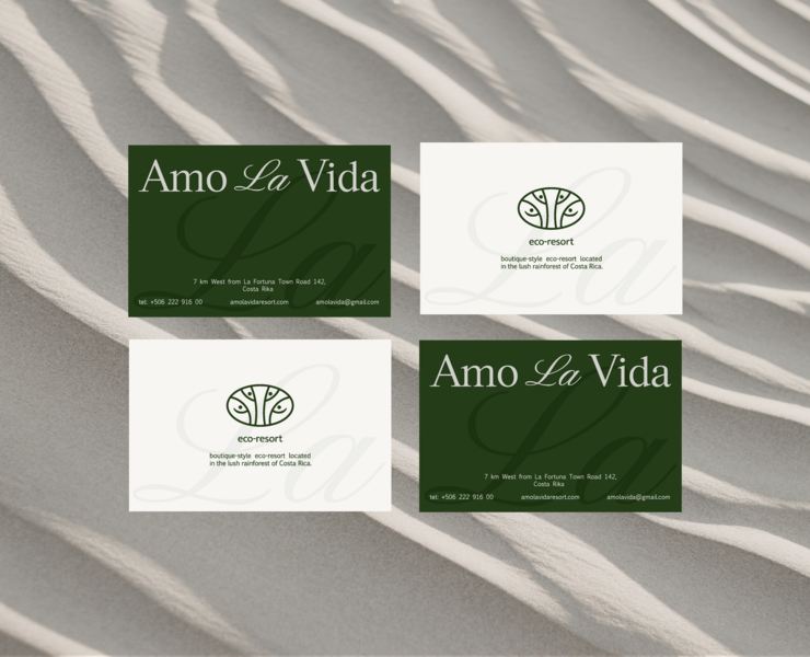Amo La Vida. Логотип и айдентика отеля — Брендинг на Dprofile
