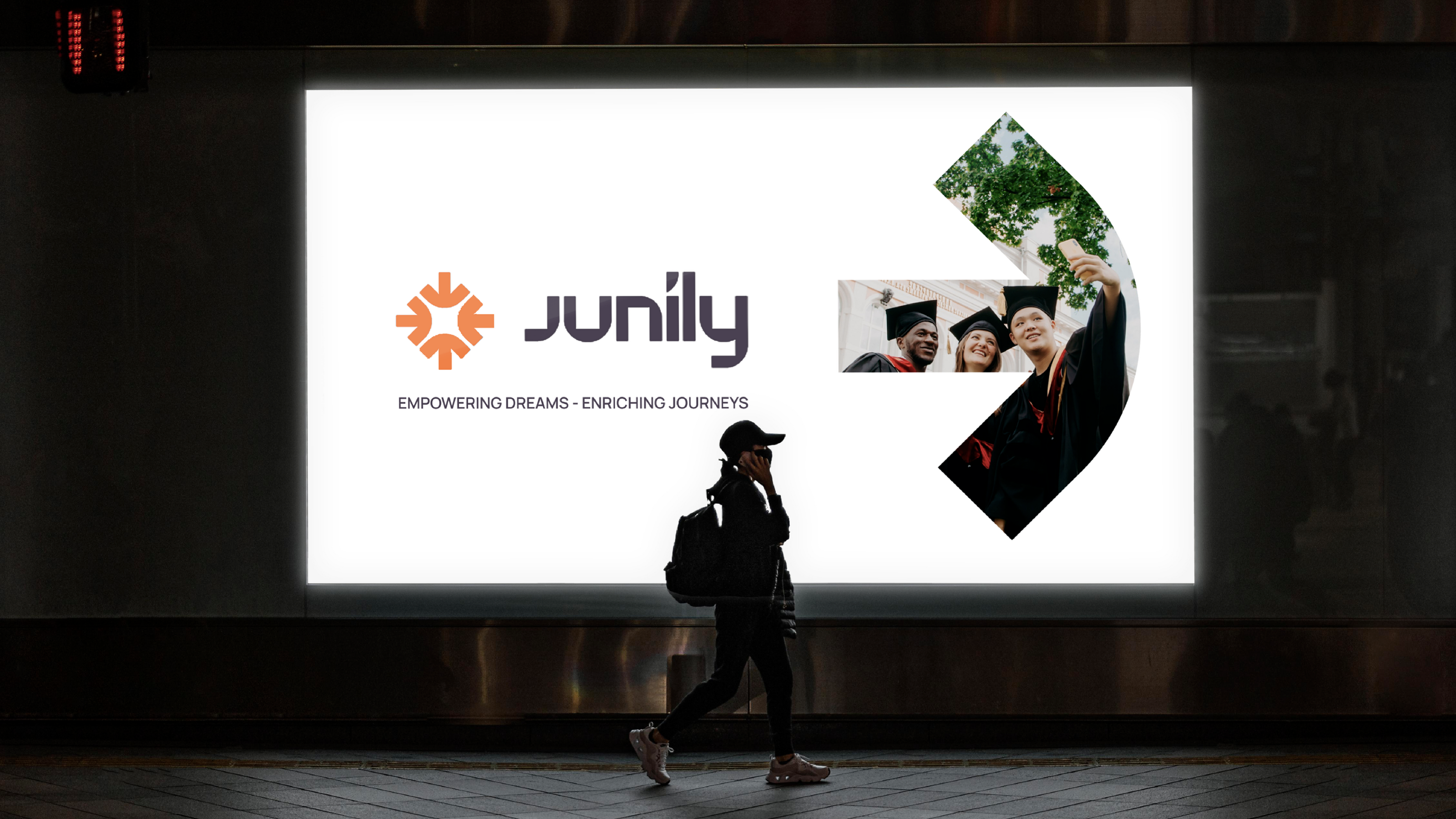 Junily brand identity educational startup — Изображение №2 — Брендинг на Dprofile