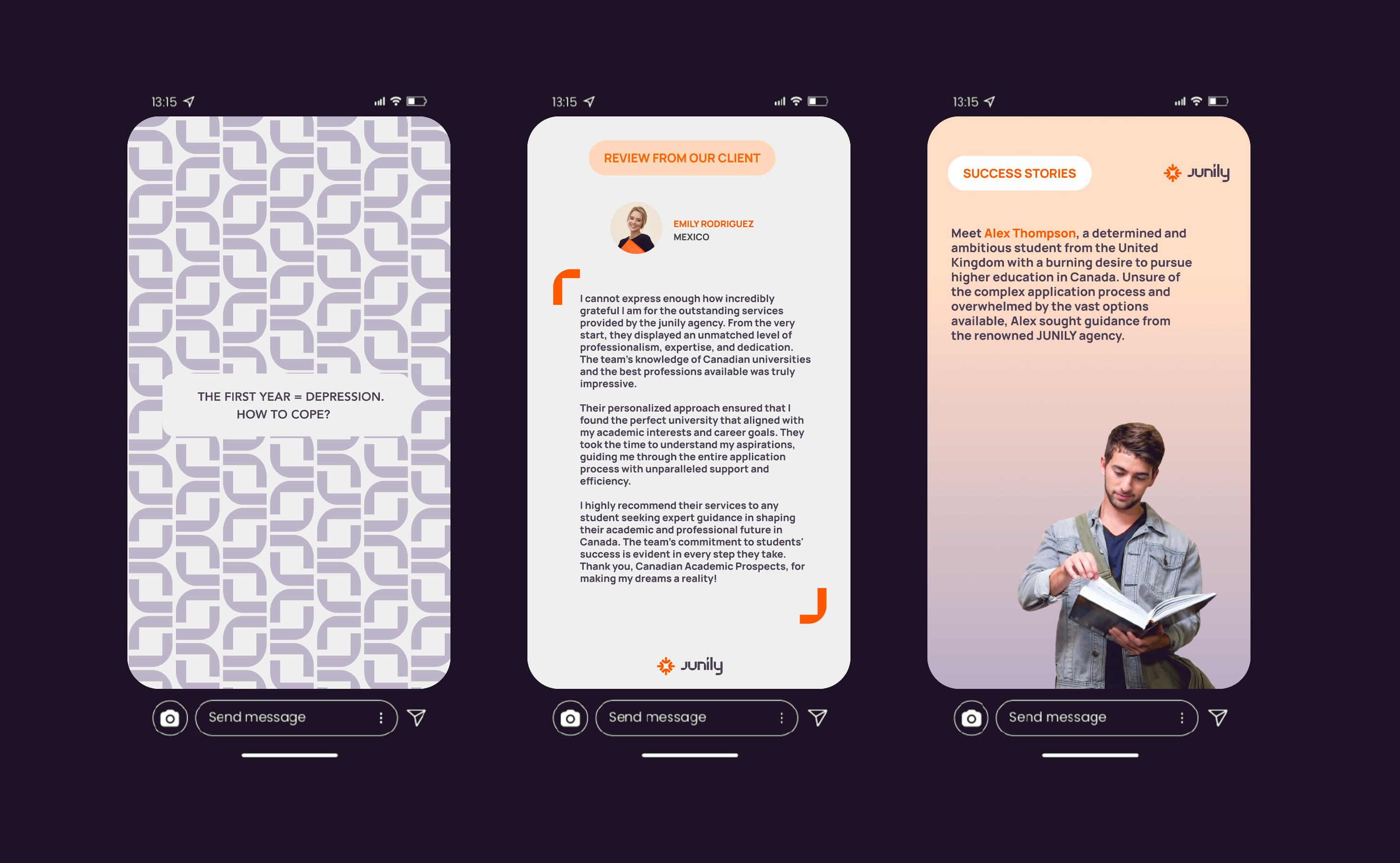 Junily brand identity educational startup — Изображение №14 — Брендинг на Dprofile