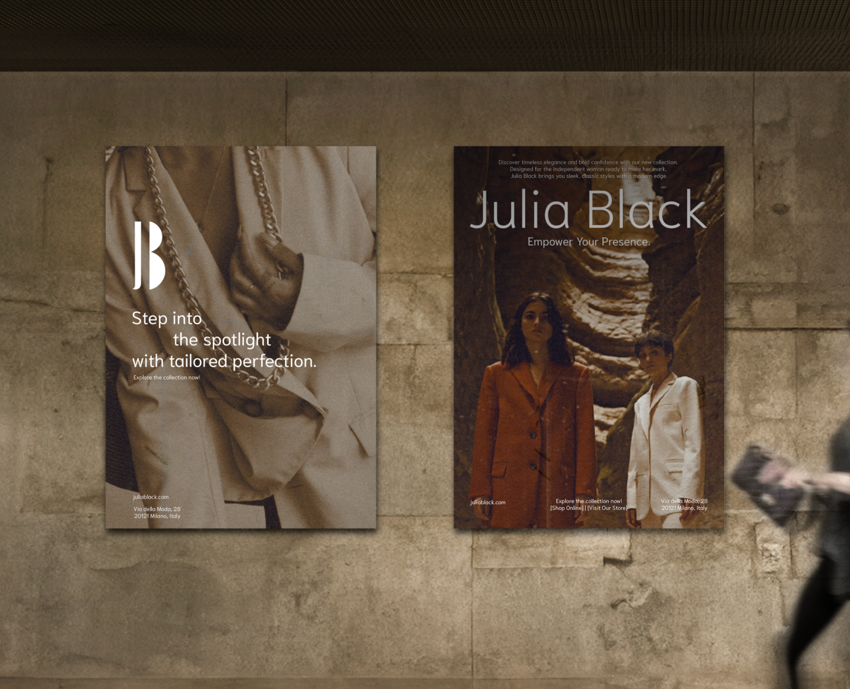 Julia Black fashion clothes logo на Dprofile