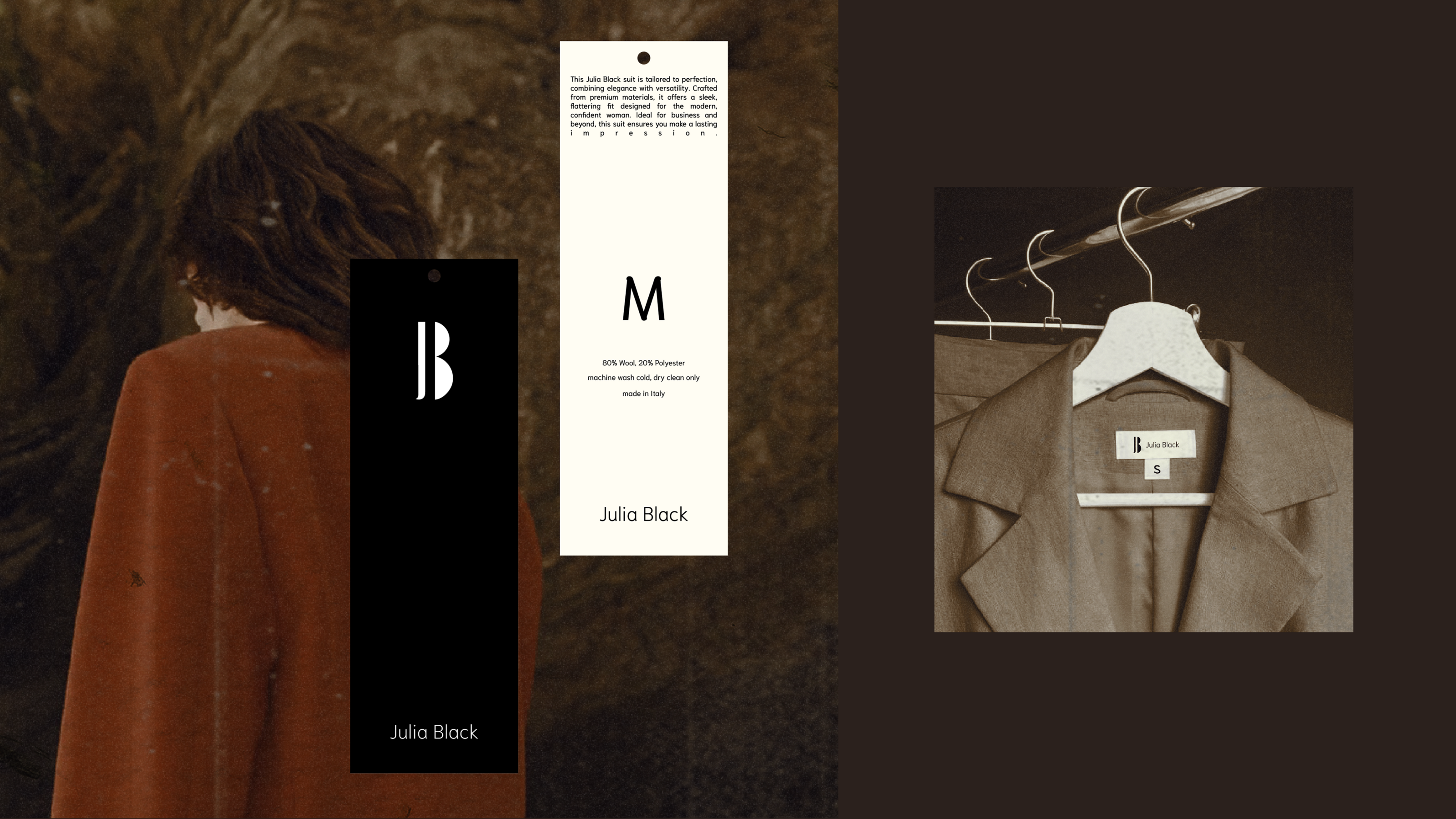 Julia Black fashion clothes logo — Изображение №5 — Брендинг на Dprofile