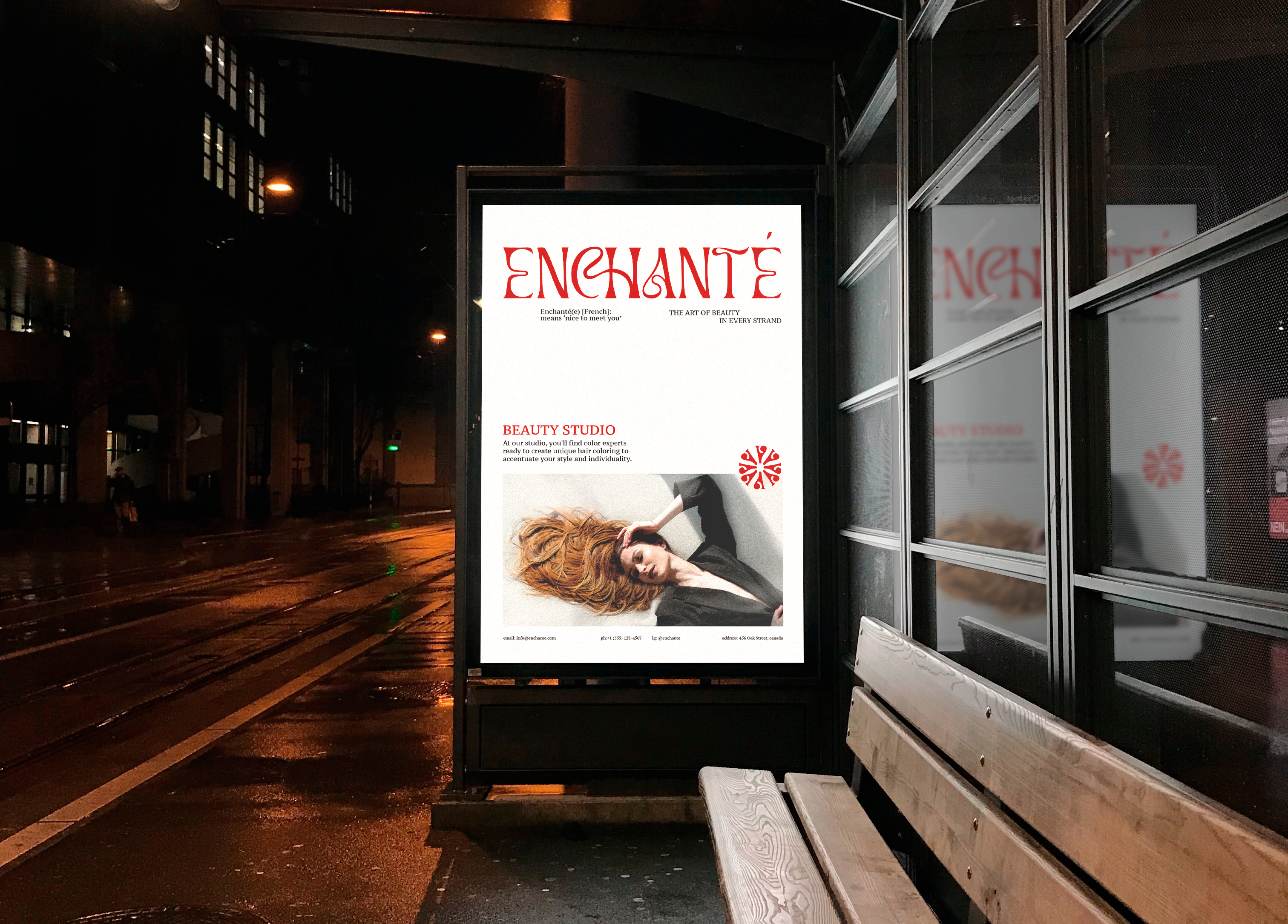 Enchante Логотип и фирменный стиль для салона красоты — Изображение №2 — Брендинг на Dprofile