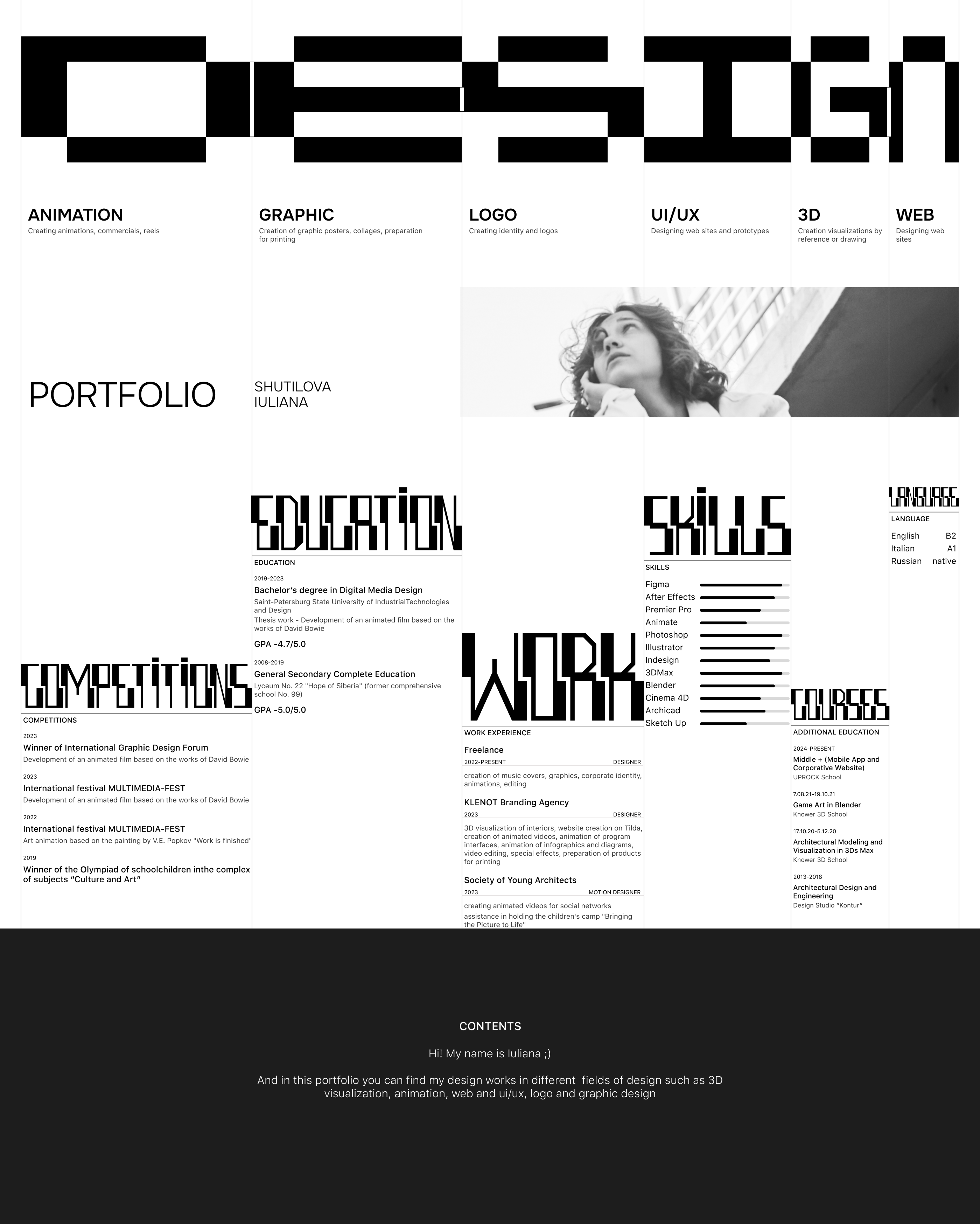 Design Portfolio — Изображение №1 — Интерфейсы, Анимация на Dprofile