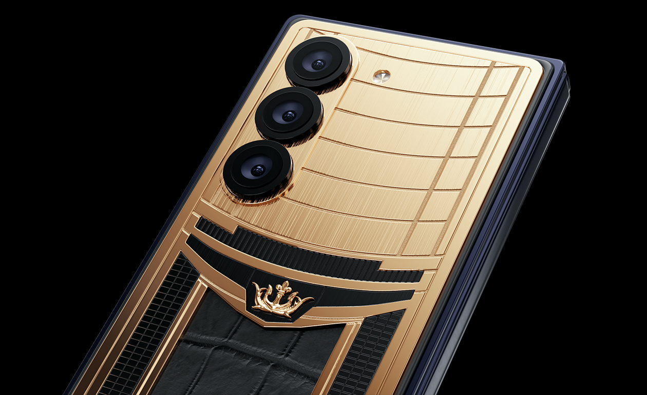 Визуализация люксового custom Samsung Z Fold 6 — Изображение №2 — 3D на Dprofile