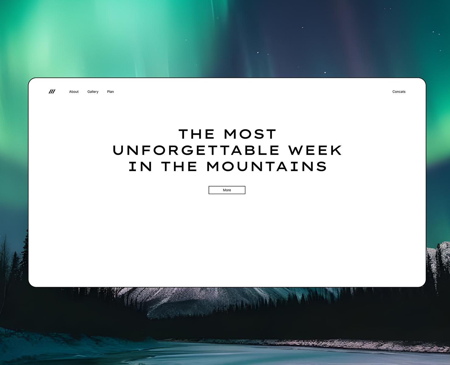 LANDING PAGE GREEN — Интерфейсы на Dprofile
