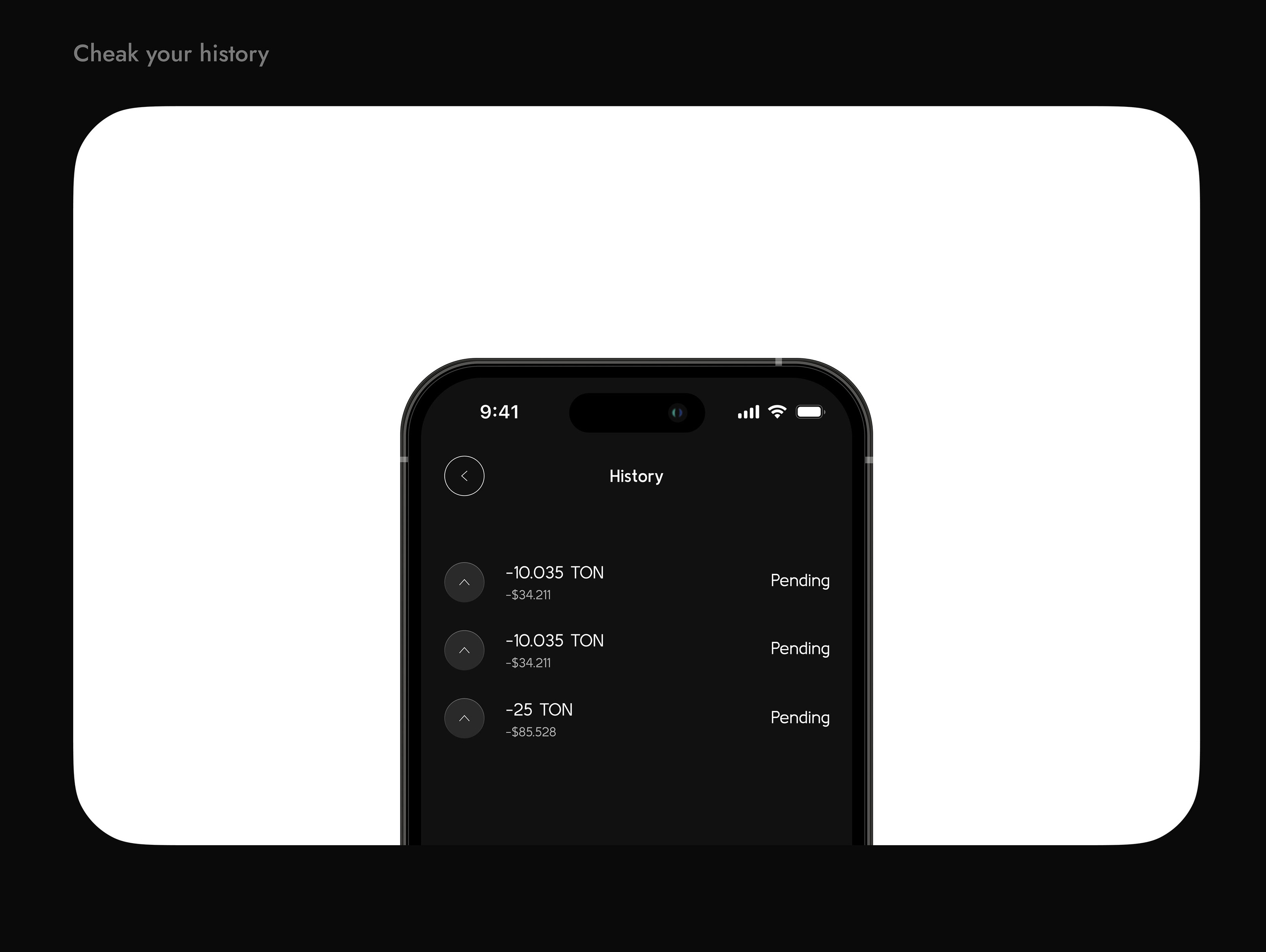 Cryptowallet UI/UX DESIGN NEXUS — Изображение №10 — Интерфейсы на Dprofile